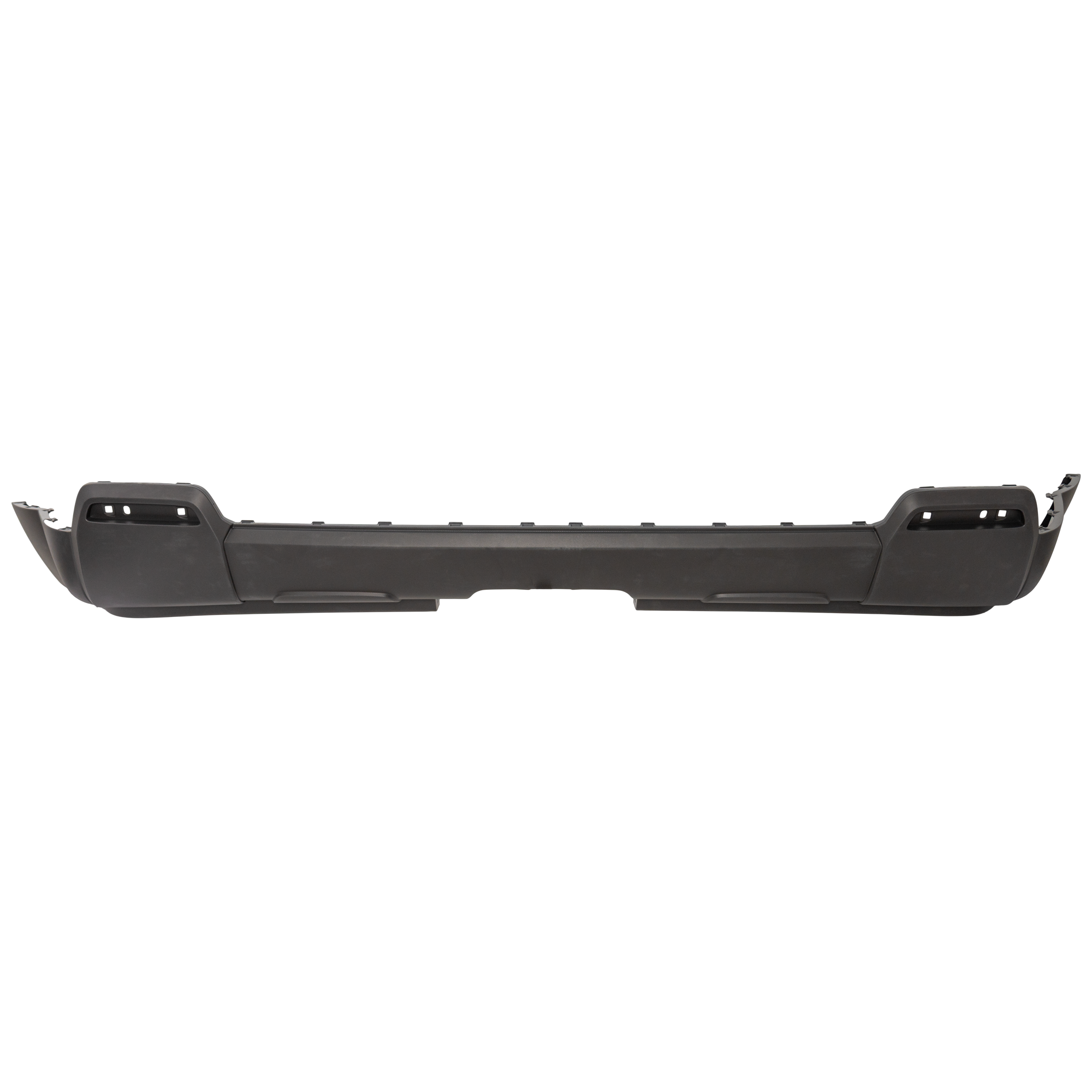AM TERRAIN 10-15 REAR BUMPER COVER Lower Primed Exc. Denali Model w o Chrome w o Dual Exh Holes SKU REPG764301P Partslink GM1195117 OEM 25798802