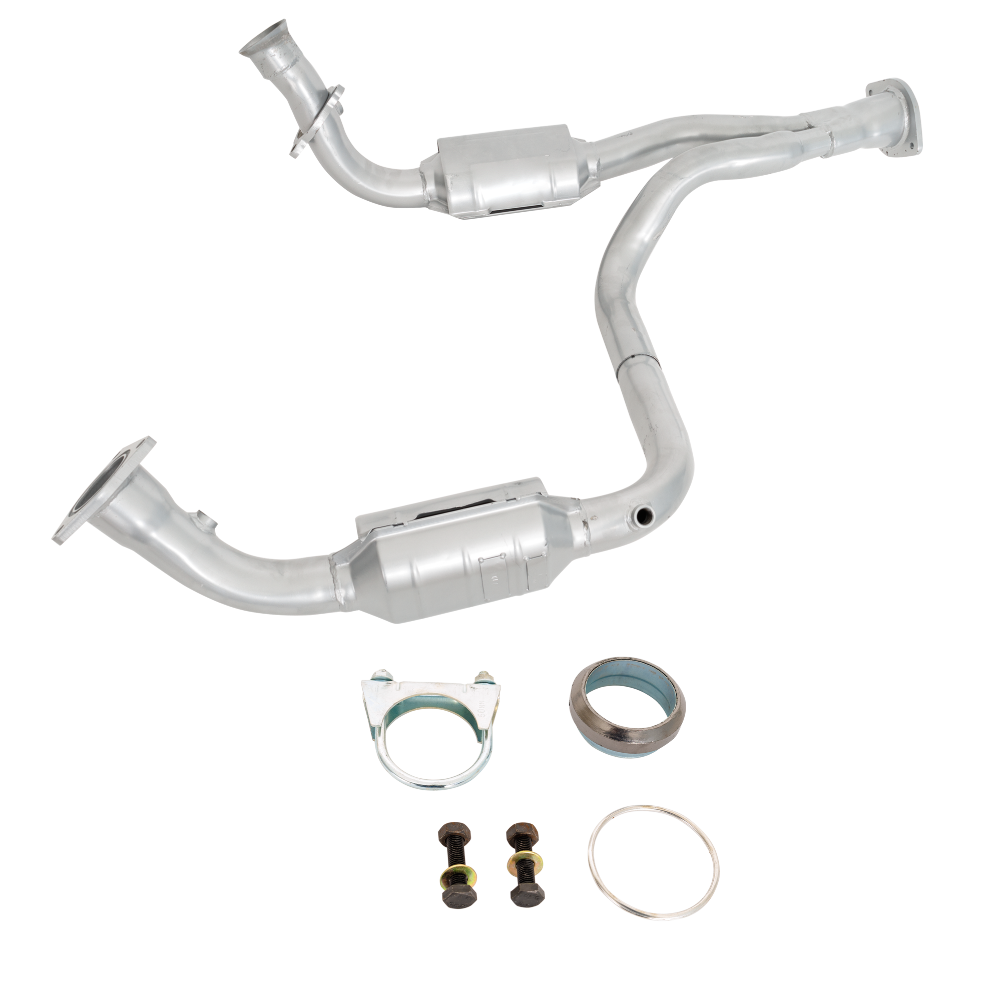 AM SILVERADO 1500-99-05 YUKON 00-06 CATALYTIC CONVERTER 6-8 Cyl. Engine w 50.5 in. overall length SKU REPG960301