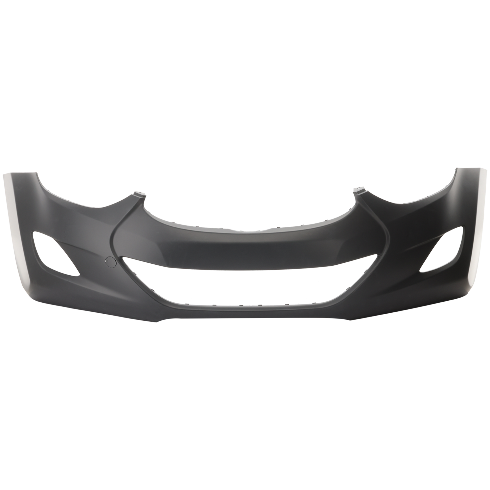 AM ELANTRA 11-13 FRONT BUMPER COVER Primed Sedan USA Built Vehicle CAPA SKU REPH010106PQ Partslink HY1000185C OEM 865113Y000