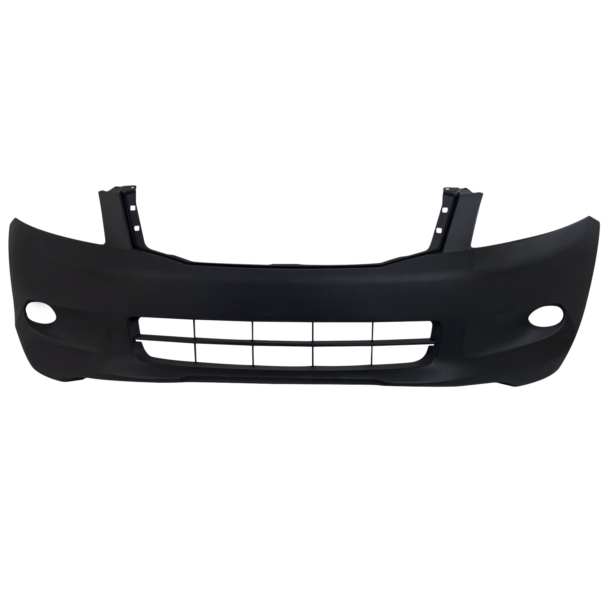 AM ACCORD 08-10 FRONT BUMPER COVER Primed w Fog Light Holes 6 Cyl Sedan CAPA SKU REPH010303PQ Partslink HO1000255C OEM 04711TA6A90ZZ