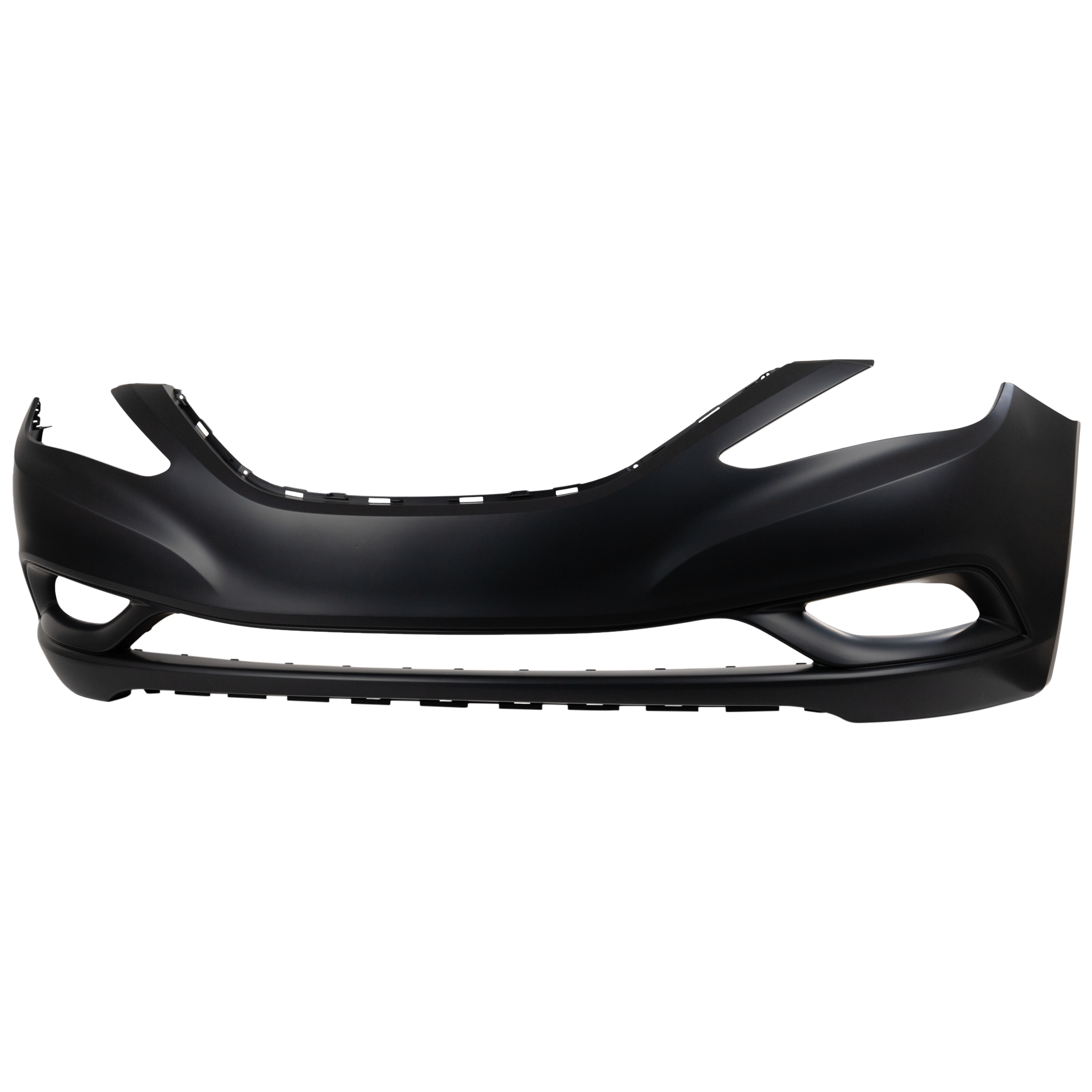 AM SONATA 11-13 FRONT BUMPER COVER Primed Exc. Hybrid Model CAPA SKU REPH010315PQ Partslink HY1000183C OEM 865113Q000