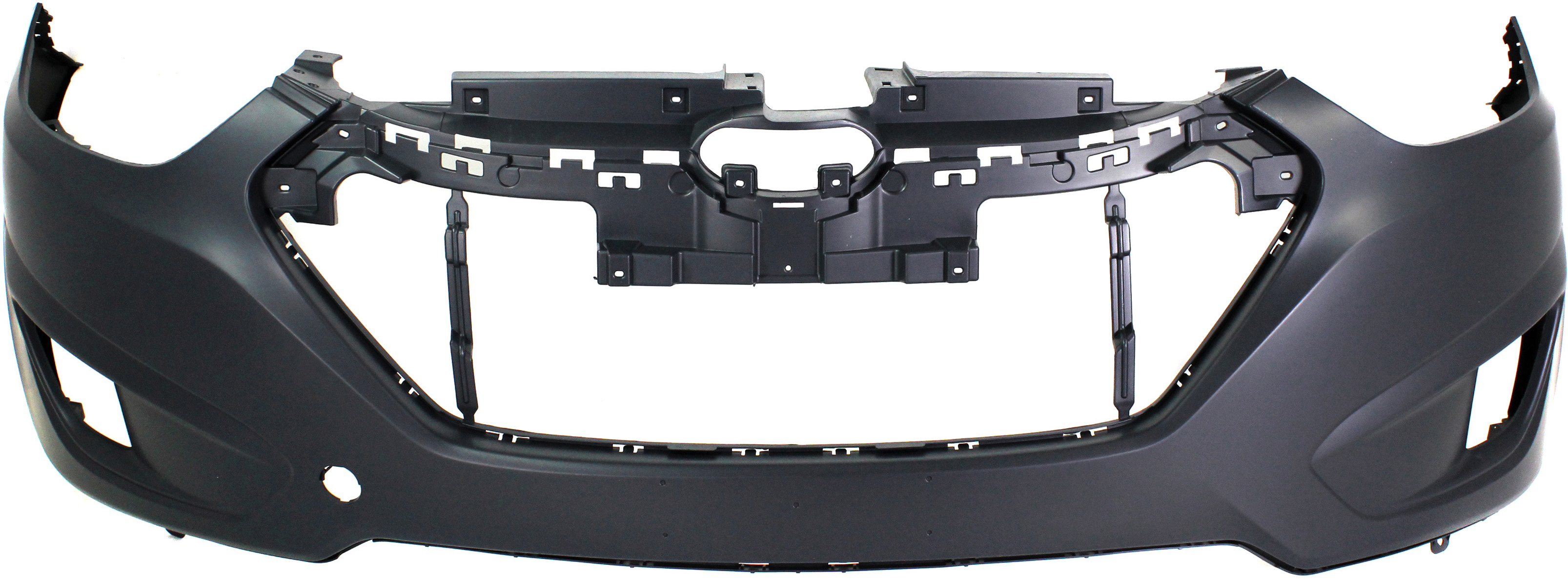 AM TUCSON 10-15 FRONT BUMPER COVER Primed CAPA SKU REPH010318PQ Partslink HY1000182C OEM 865112S000