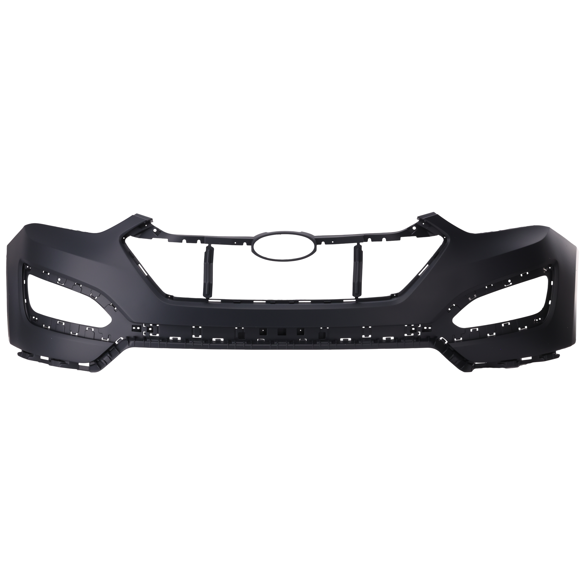 AM SANTA FE SPORT 13-16 FRONT BUMPER COVER Upper Primed SKU REPH010321P Partslink HY1014100 OEM 865114Z000