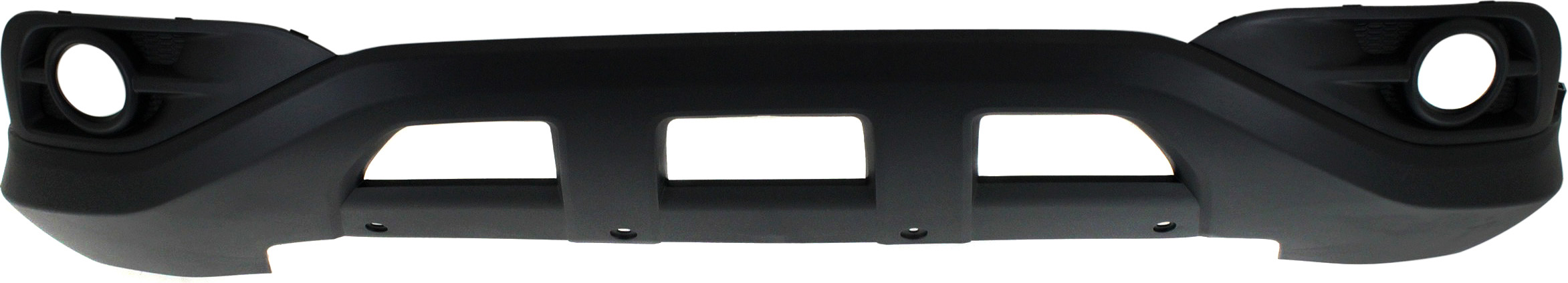 AM CR V 12-14 FRONT BUMPER COVER Lower Textured w Fog Light Holes Exc. LX Model CAPA SKU REPH010367Q Partslink HO1015107C OEM 04712T0AA90