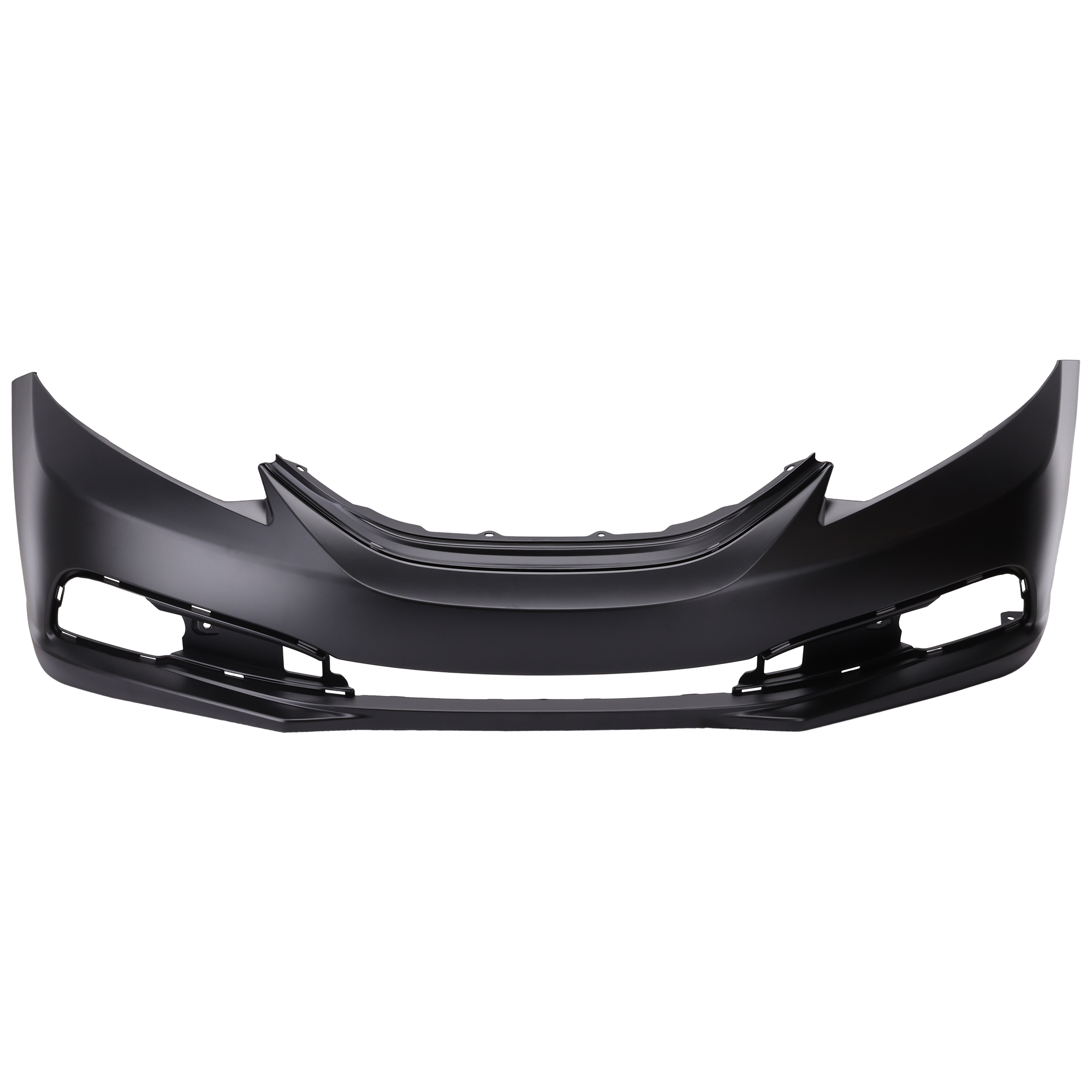 AM CIVIC 13-15 FRONT BUMPER COVER Primed Sedan CAPA SKU REPH010378PQ Partslink HO1000290C OEM 04711TR3A50ZZ