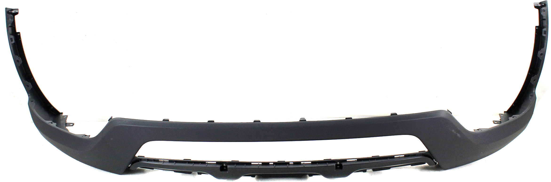 AM SANTA FE SPORT 13-16 FRONT BUMPER COVER Lower Textured CAPA SKU REPH010379Q Partslink HY1015102C OEM 865124Z000