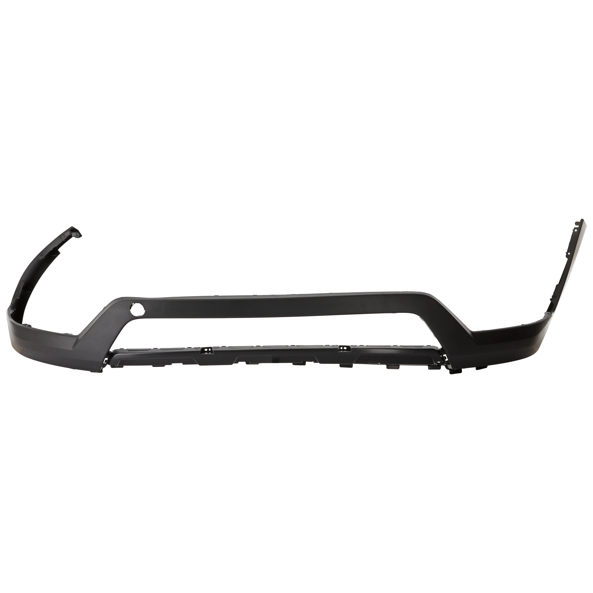 AM SANTA FE 13-16 FRONT BUMPER COVER Lower Textured SKU REPH010386P Partslink HY1015103 OEM 86512B8100