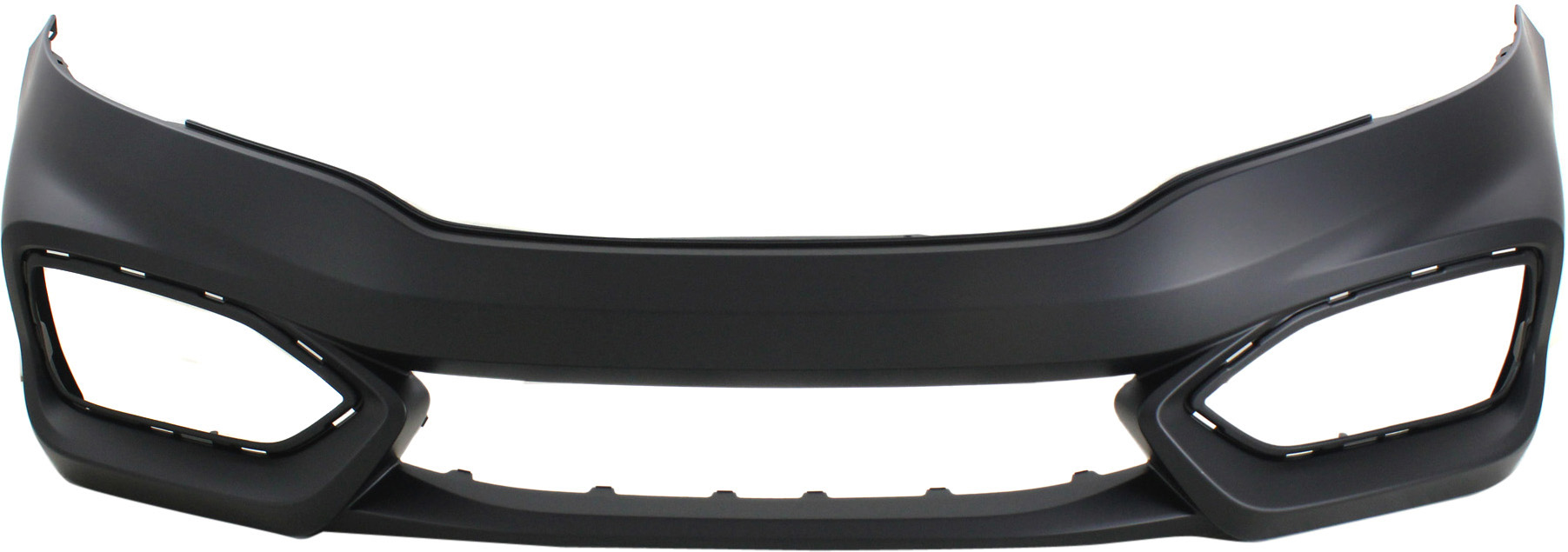 AM CIVIC 14-15 FRONT BUMPER COVER Primed Exc. SI Model Coupe SKU REPH010389P Partslink HO1000296 OEM 71101TS8A50ZZ