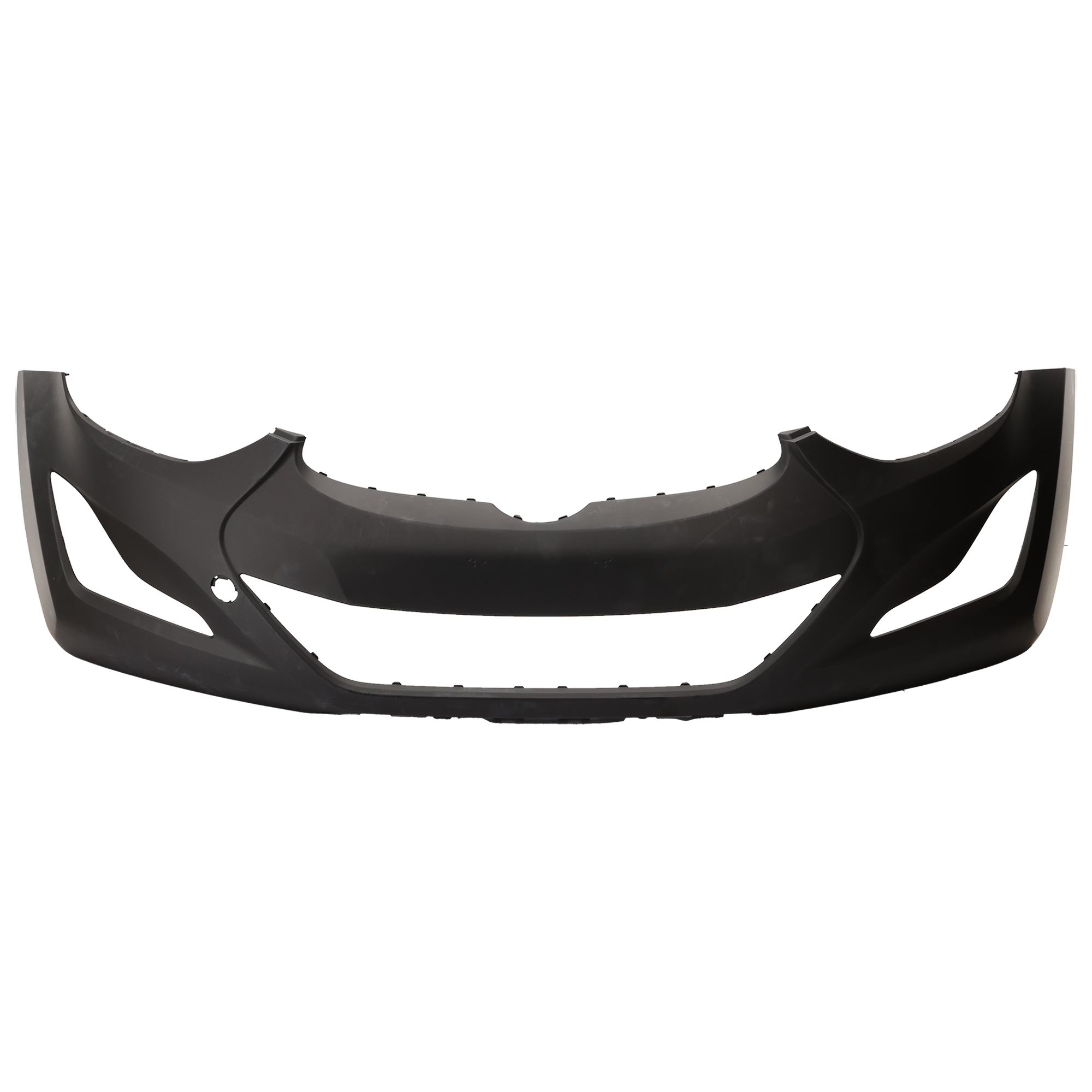 AM ELANTRA 14-16 FRONT BUMPER COVER Primed Sedan Korea Built Vehicle CAPA SKU REPH010390PQ Partslink HY1000204C OEM 865113X800