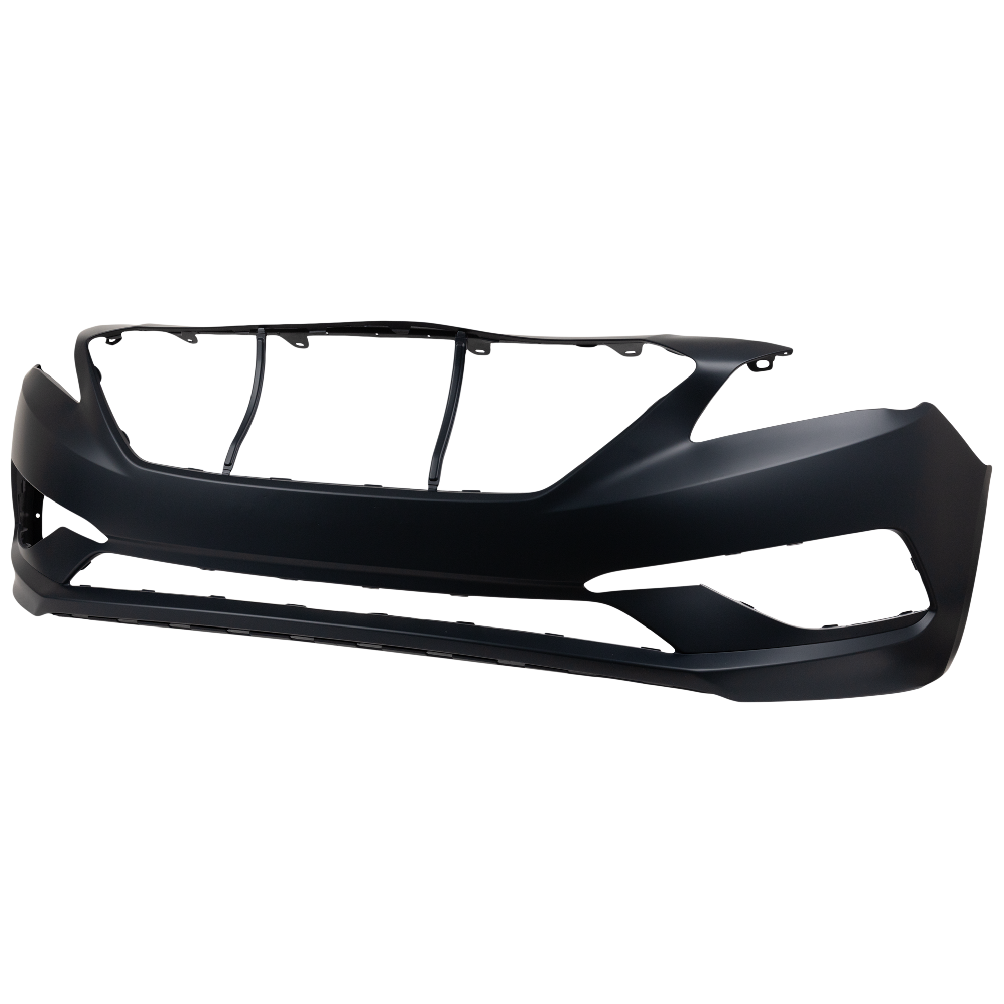 AM SONATA 15-17 FRONT BUMPER COVER Primed Standard Type Exc. Hybrid Model SKU REPH010396P Partslink HY1000205 OEM 86511C2000