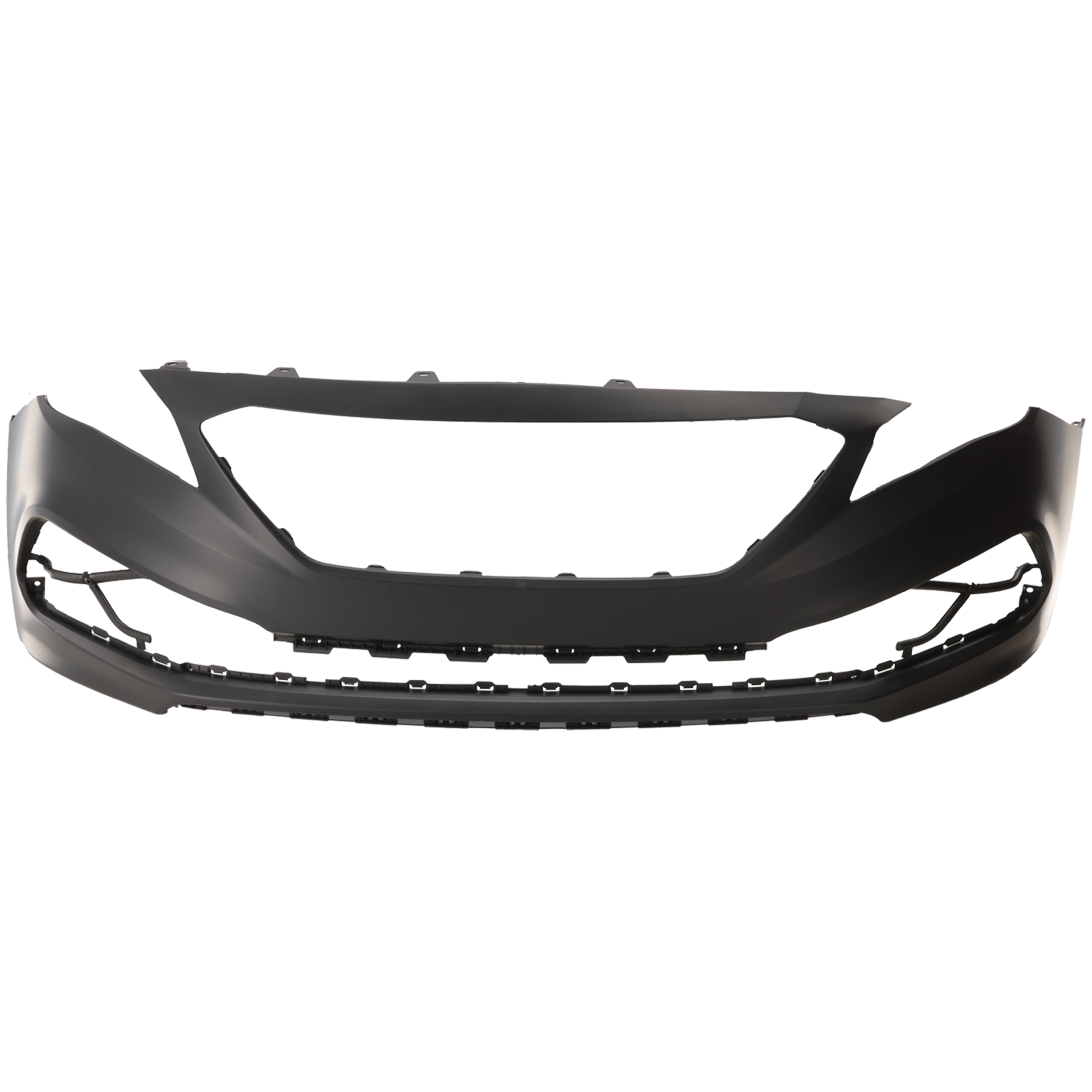 AM SONATA 15-17 FRONT BUMPER COVER Primed Sport Type Exc. Hybrid Model SKU REPH010399P Partslink HY1000211 OEM 86511C2300
