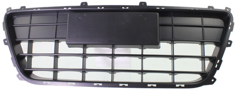 AM ELANTRA 09-12 FRONT BUMPER GRILLE Ptd Black Touring Model SKU REPH015304 Partslink HY1036112 OEM 865612L300