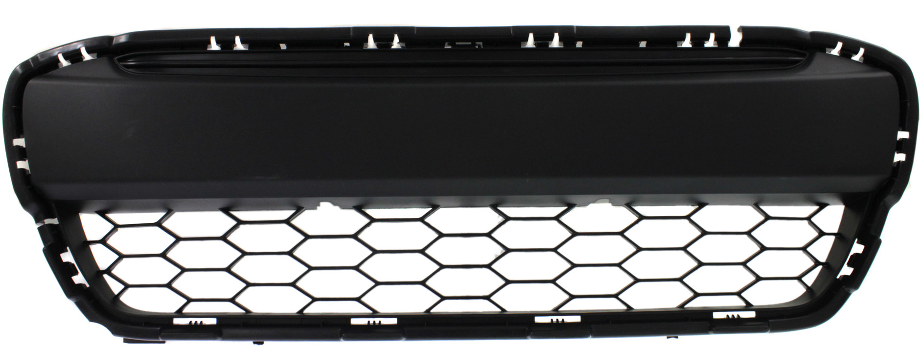 AM CIVIC 12-13 FRONT BUMPER GRILLE Textured Gray Coupe Exc. Si Model SKU REPH015310 Partslink HO1036111 OEM 71105TS8A01