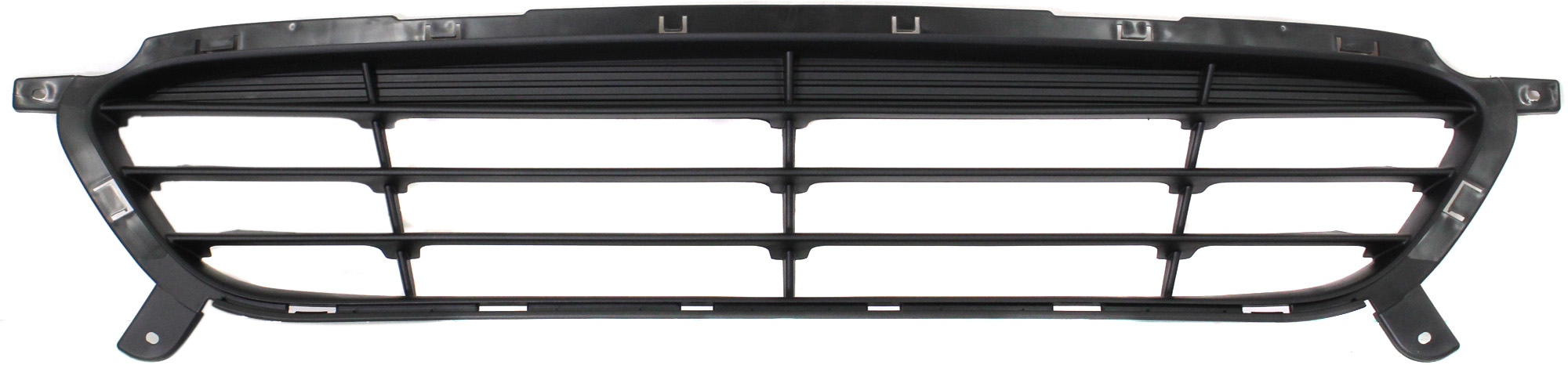 AM ACCENT 12-14 FRONT BUMPER GRILLE Primed Hatchback Sedan To 10-15-13 SKU REPH015311 Partslink HY1036116 OEM 865611R000