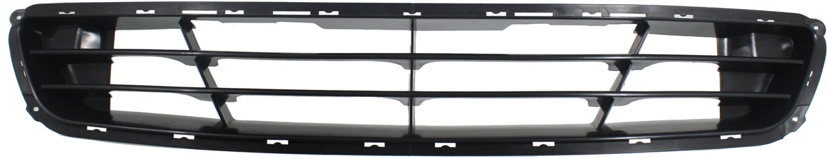 AM GENESIS 09-10 FRONT BUMPER GRILLE Lower Black w o Adaptive Cruise Control Sedan SKU REPH015312 Partslink HY1036117 OEM 865613M000