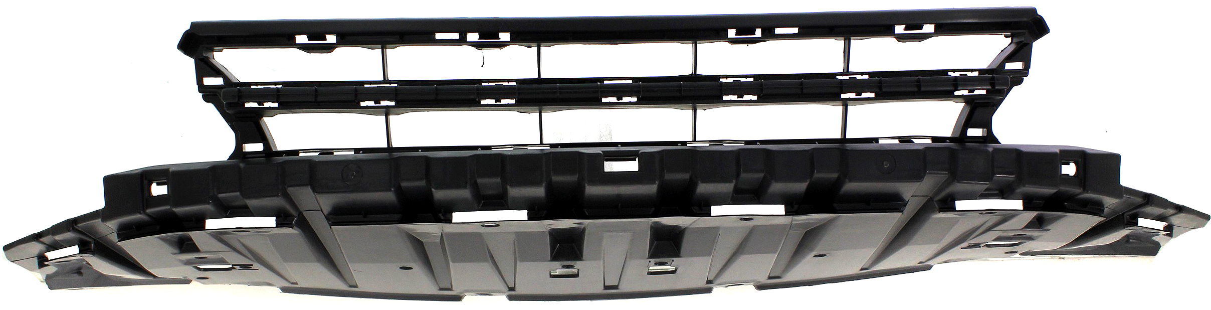 AM CIVIC 13-15 FRONT BUMPER GRILLE Lower Black 1.5L 1.8L Eng Sedan CAPA SKU REPH015315Q Partslink HO1036113C OEM 71105TR3A51