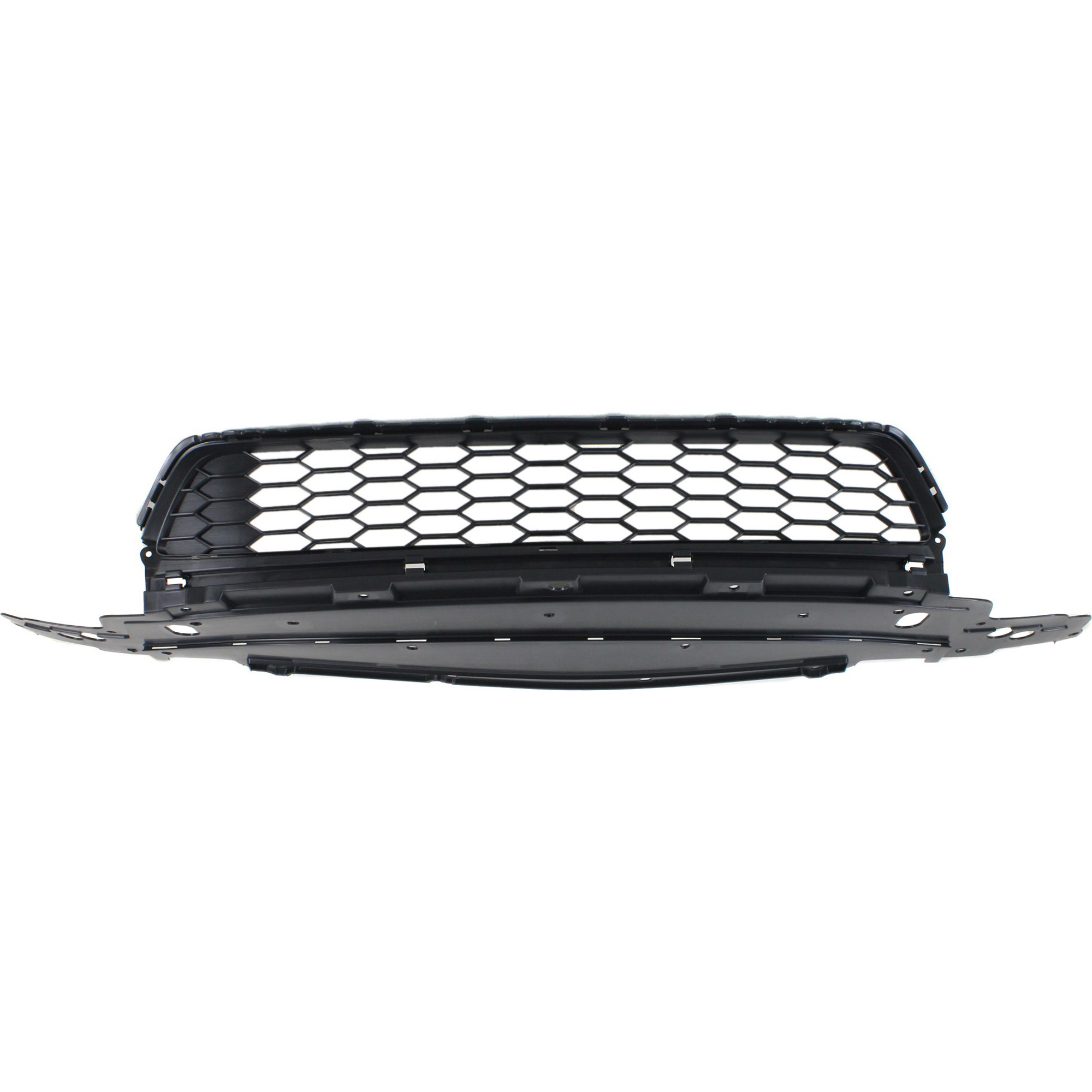 AM ACCORD 13-15 FRONT BUMPER GRILLE Textured Gray w o Adaptive Cruise Ctrl EX EX L LX Sport Sedan CAPA SKU REPH015319Q Partslink HO1036114C OEM 71103T2AA00