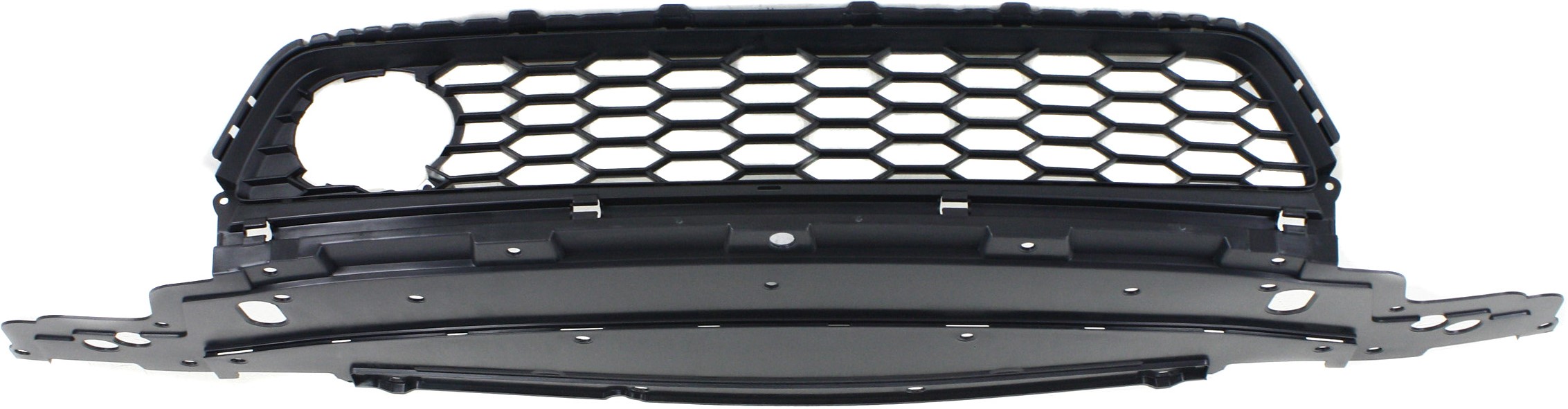 AM ACCORD 13-15 FRONT BUMPER GRILLE Textured Gray W Adaptive CC Touring Model Sedan CAPA SKU REPH015320Q Partslink HO1036117C OEM 71103T2AA10