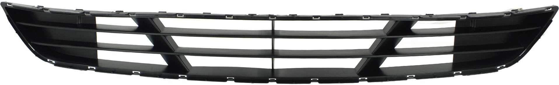 AM GENESIS 11-14 FRONT BUMPER GRILLE Lower Textured Gray w o Adaptive Cruise Control Sedan CAPA SKU REPH015325Q Partslink HY1036119C OEM 865613M500