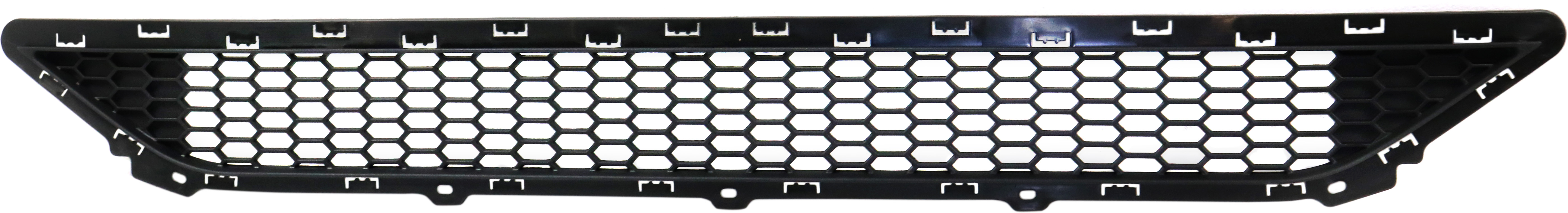 AM TUCSON 16-18 FRONT BUMPER GRILLE Txtd w o Pedestrian Recognition w or w o Skid Plate CAPA SKU REPH015333Q Partslink HY1036130C OEM 86561D3000