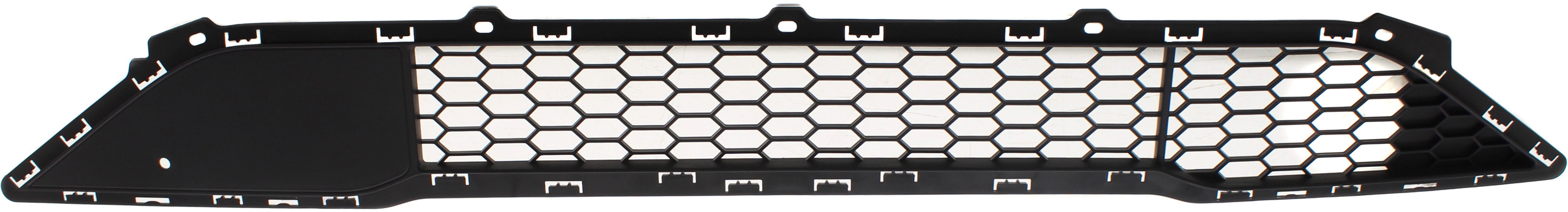 AM TUCSON 16-18 FRONT BUMPER GRILLE Textured w Pedestrian Recognition w Skid Plate CAPA SKU REPH015334Q Partslink HY1036131C OEM 86561D3200