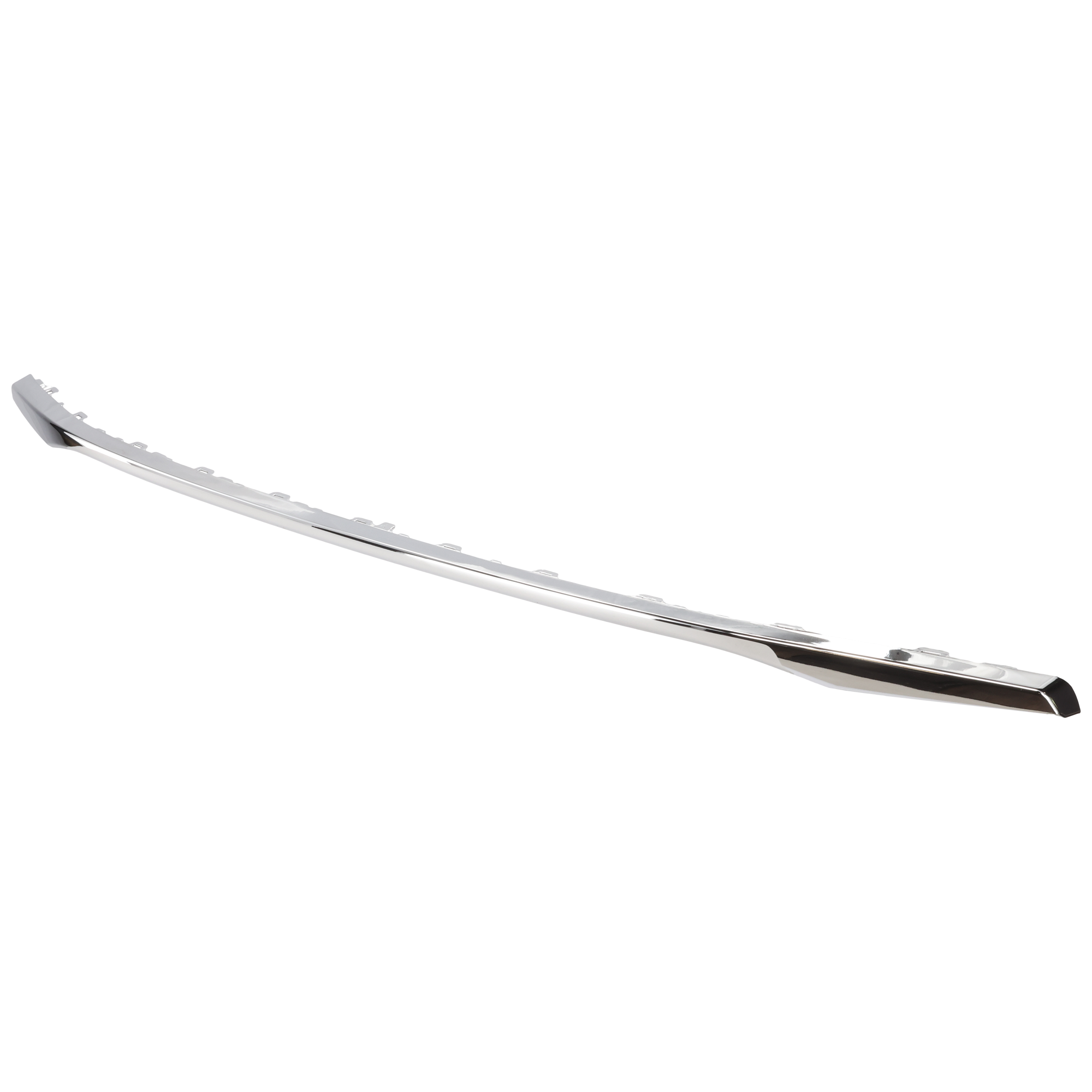 AM CIVIC 13-15 FRONT BUMPER MOLDING Chrome Exc. SI Model Sedan SKU REPH015906 Partslink HO1044102 OEM 71108TR3A51