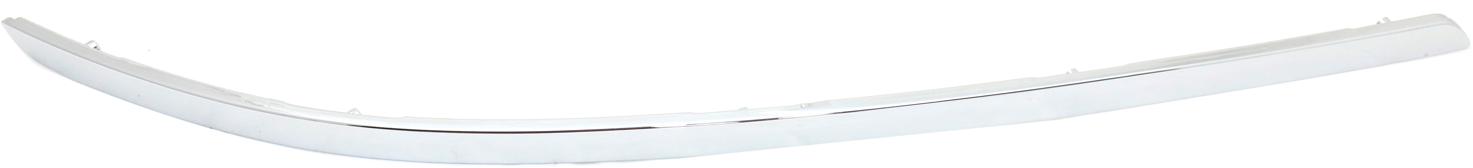 AM SONATA 09-10 FRONT BUMPER MOLDING RH Chrome Insert SKU REPH016109 Partslink HY1047110 OEM 865843K710
