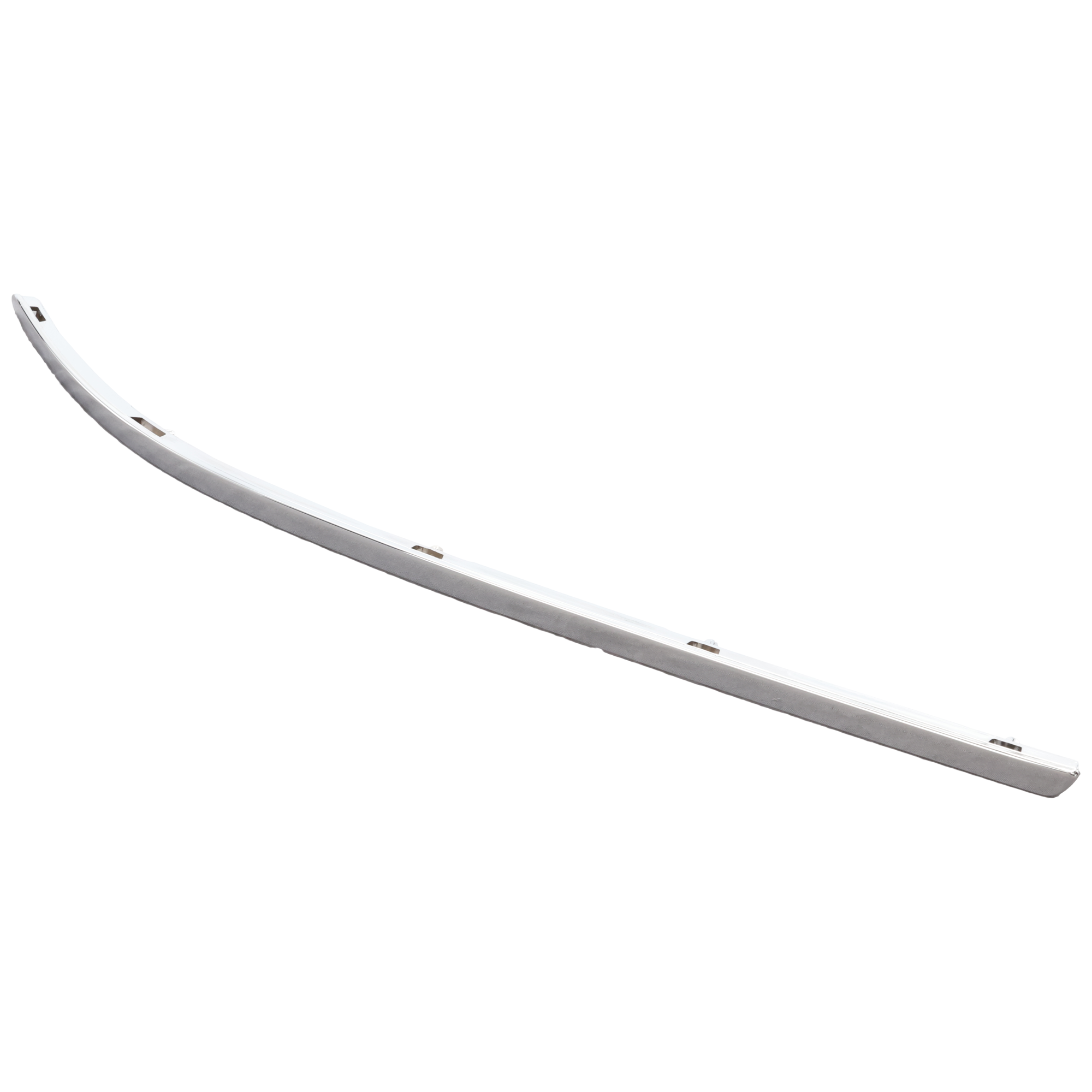 AM SONATA 09-10 FRONT BUMPER MOLDING LH Chrome Insert SKU REPH016110 Partslink HY1046110 OEM 865833K710