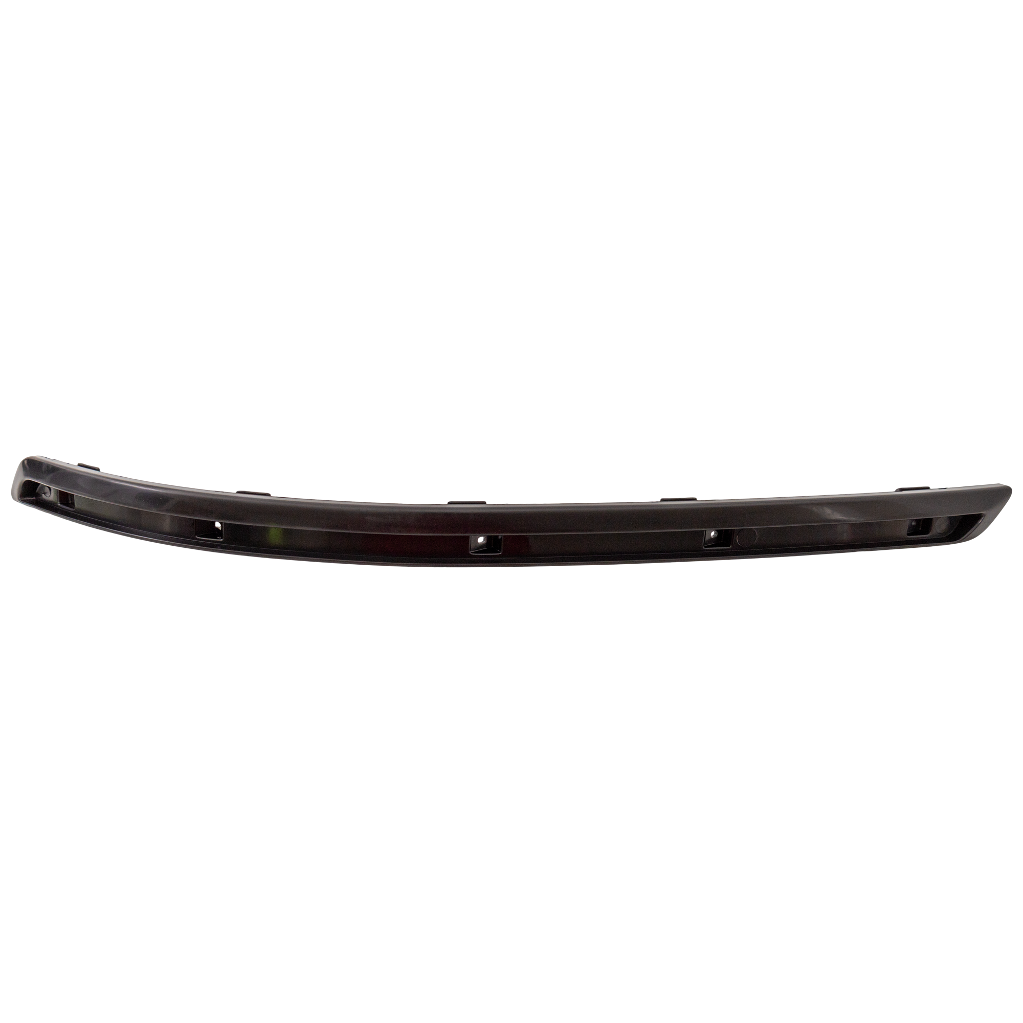 AM SONATA 09-10 FRONT BUMPER MOLDING LH Textured w Chrome Insert Provision SKU REPH016112 Partslink HY1046109 OEM 865853K710