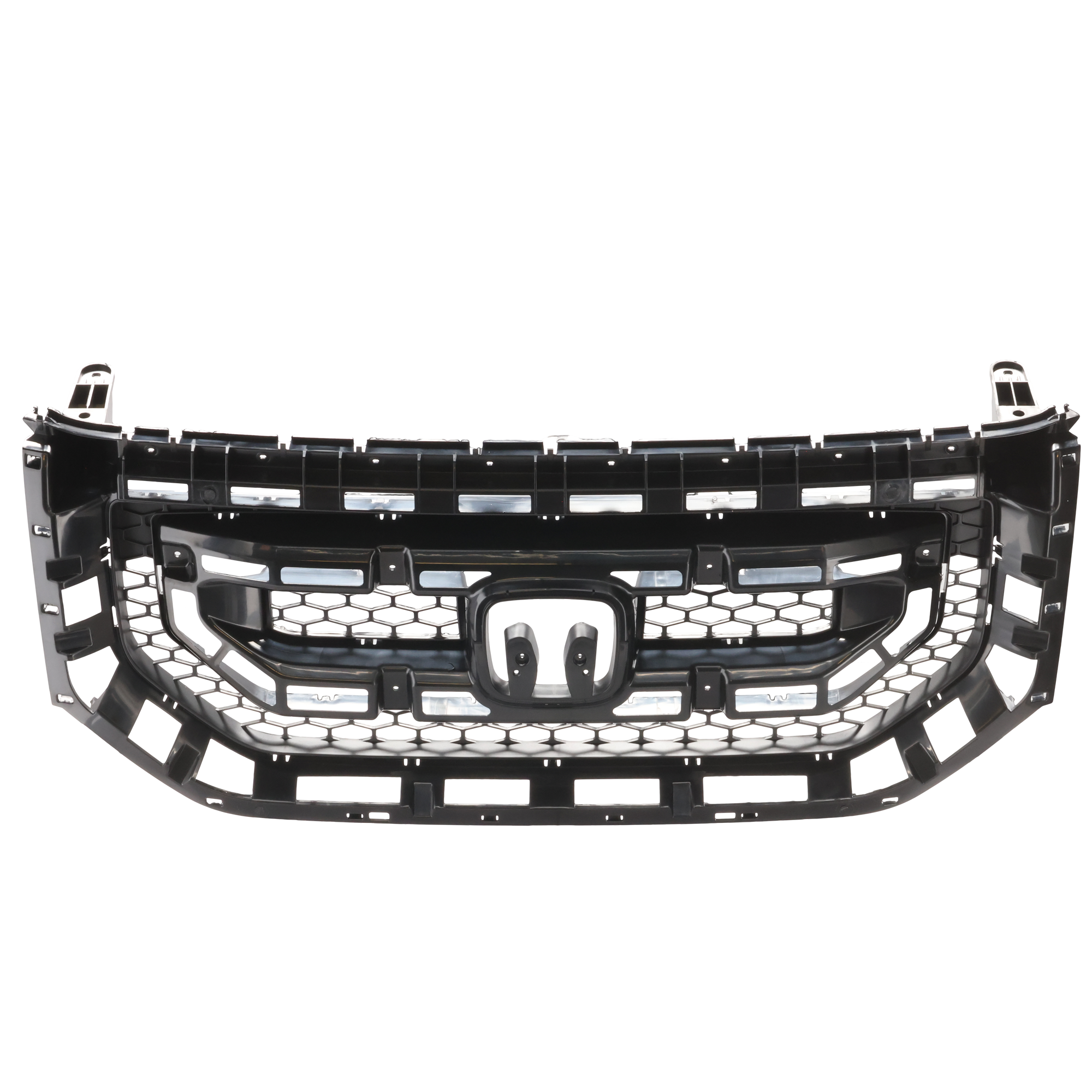 AM PILOT 09-11 GRILLE Gray Shell and Insert SKU REPH070107 Partslink HO1200200 OEM 75101SZAA01ZA