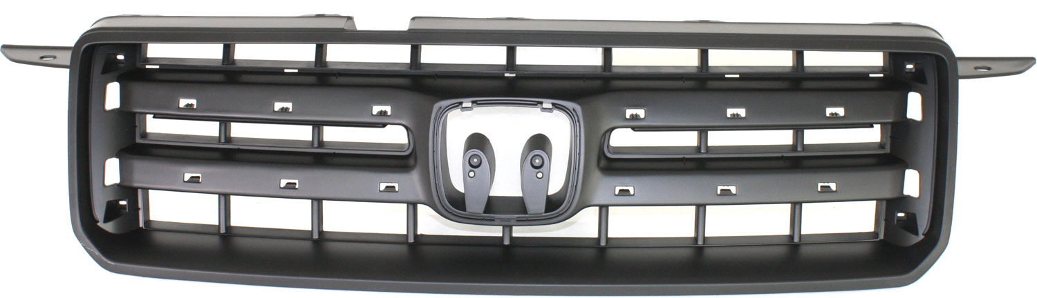 AM PILOT 06-08 GRILLE Painted Dark Gray Shell and Insert SKU REPH070112 Partslink HO1200182 OEM 75101S9VA02ZL