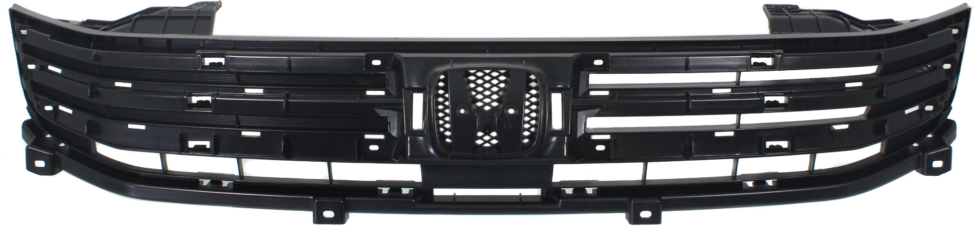AM INSIGHT 10-11 GRILLE Radiator GRILLE Painted Black Shell and Insert CAPA SKU REPH070117Q Partslink HO1200208C OEM 71121TM8G01