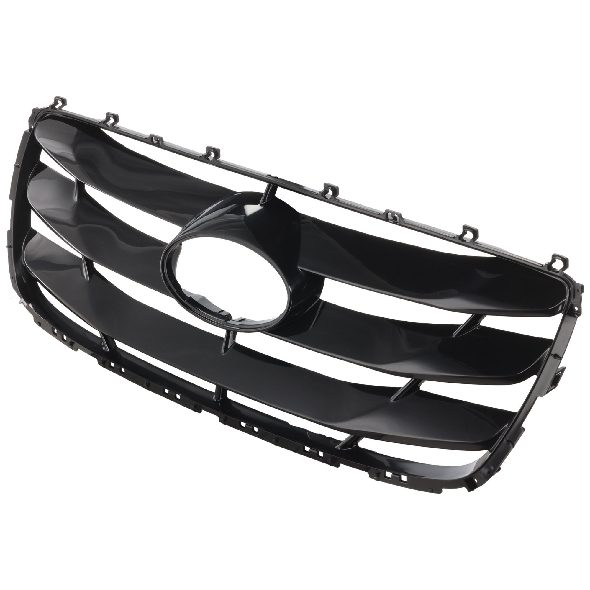 AM SANTA FE 10-12 GRILLE Paintable Shell and Insert SKU REPH070127 Partslink HY1200155 OEM 865612B700