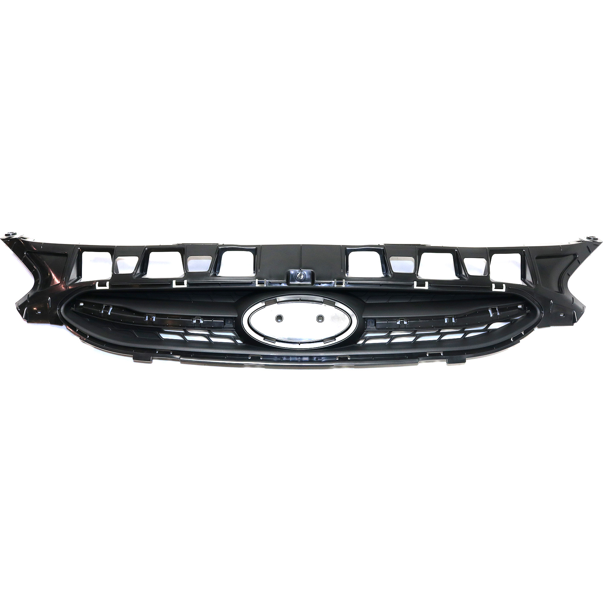 AM ACCENT 15-17 GRILLE Textured Black Shell and Insert SKU REPH070188 Partslink HY1200184 OEM 863511R510