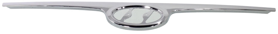 AM ELANTRA 09-12 GRILLE MOLDING Chrome Center Finish Touring Model SKU REPH070704 Partslink HY1210100 OEM 863522L000