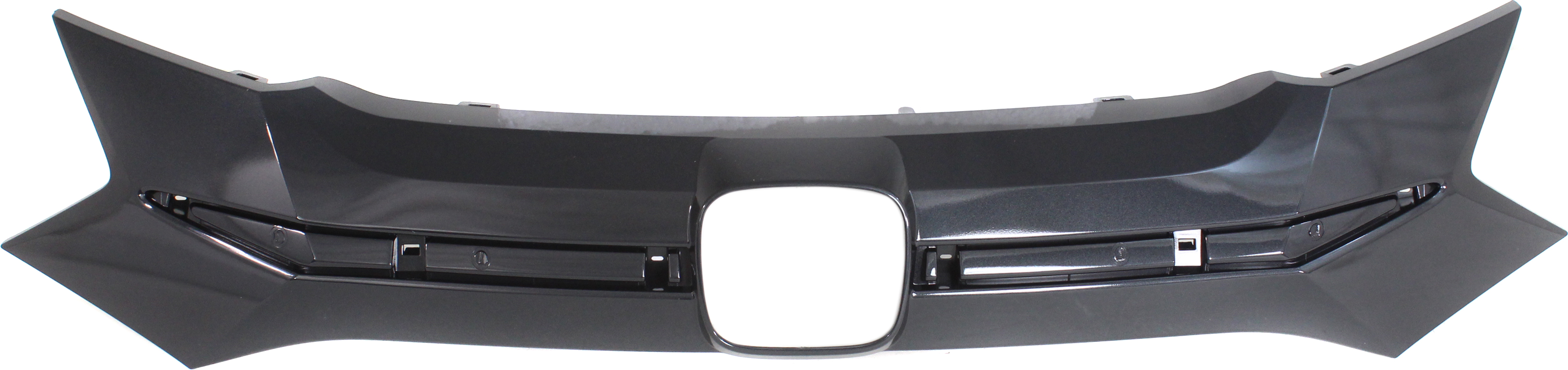 AM HR V 16-18 GRILLE MOLDING Painted Black CAPA SKU REPH070734Q Partslink HO1210146C OEM 71122T7A000