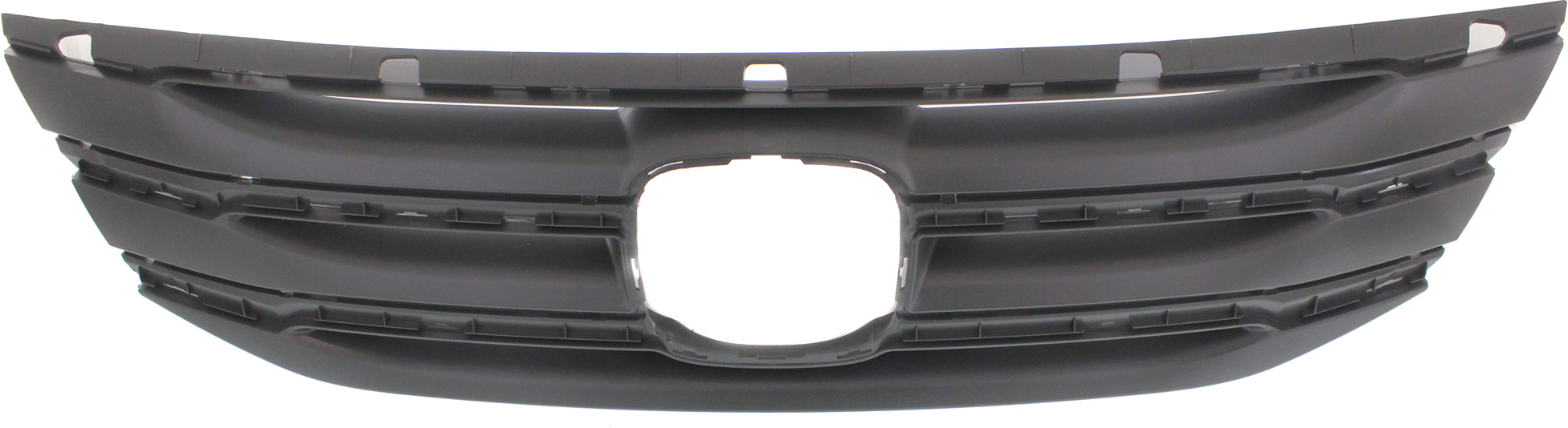 AM ODYSSEY 11-13 GRILLE FRAME Surround Molding Textured Gray CAPA SKU REPH071704Q Partslink HO1202107C OEM 75102TK8A01