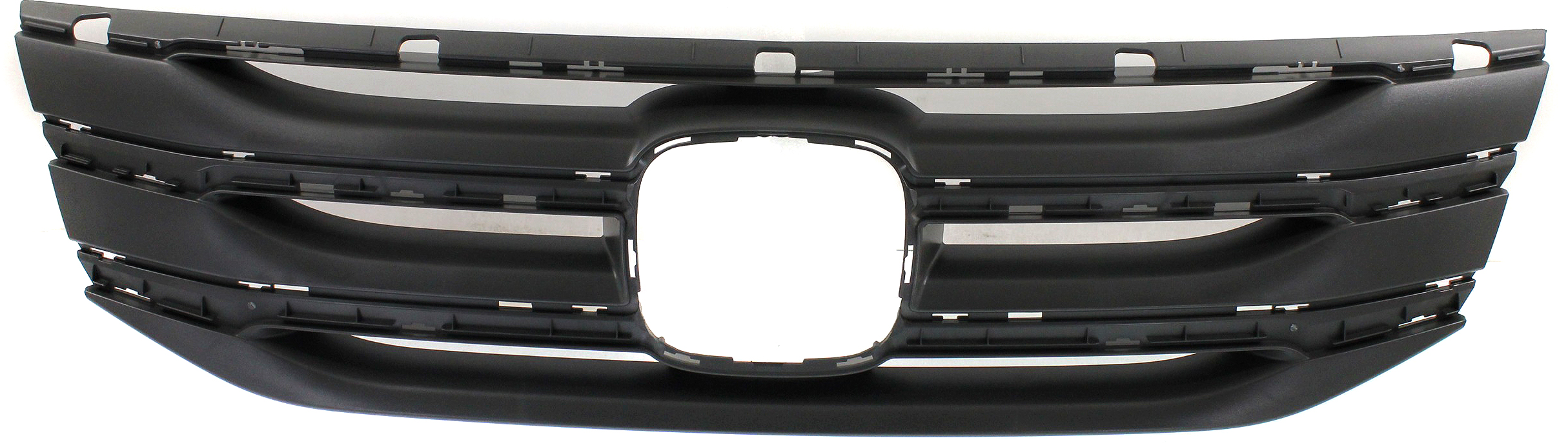 AM ODYSSEY 11-13 GRILLE FRAME Surround Molding Textured Gray SKU REPH071704 Partslink HO1202107 OEM 75102TK8A01