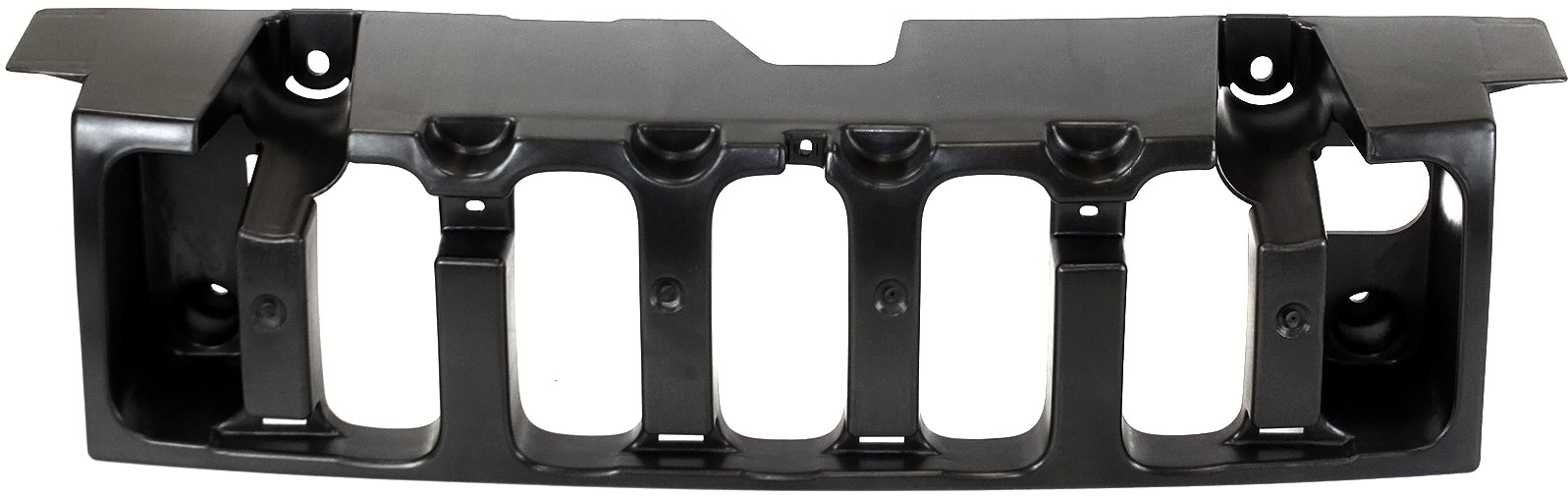 AM H3-06-10 GRILLE BRACKET Support Textured Black SKU REPH072703 Partslink HU1207100 OEM 15834198