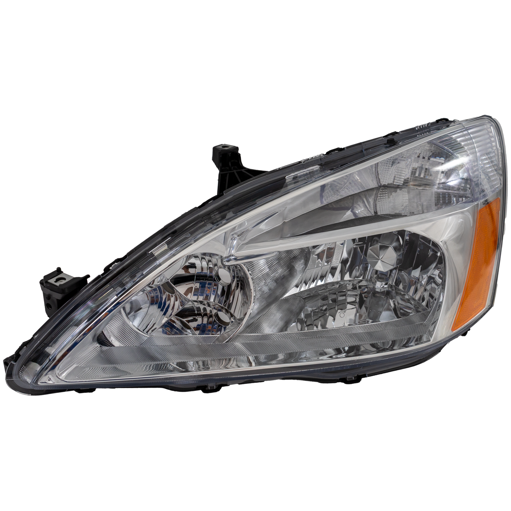 AM ACCORD 03-07 HEAD LAMP LH Lens and Housing Halogen CAPA SKU REPH100122Q Partslink HO2502120C OEM 33151SDAA01