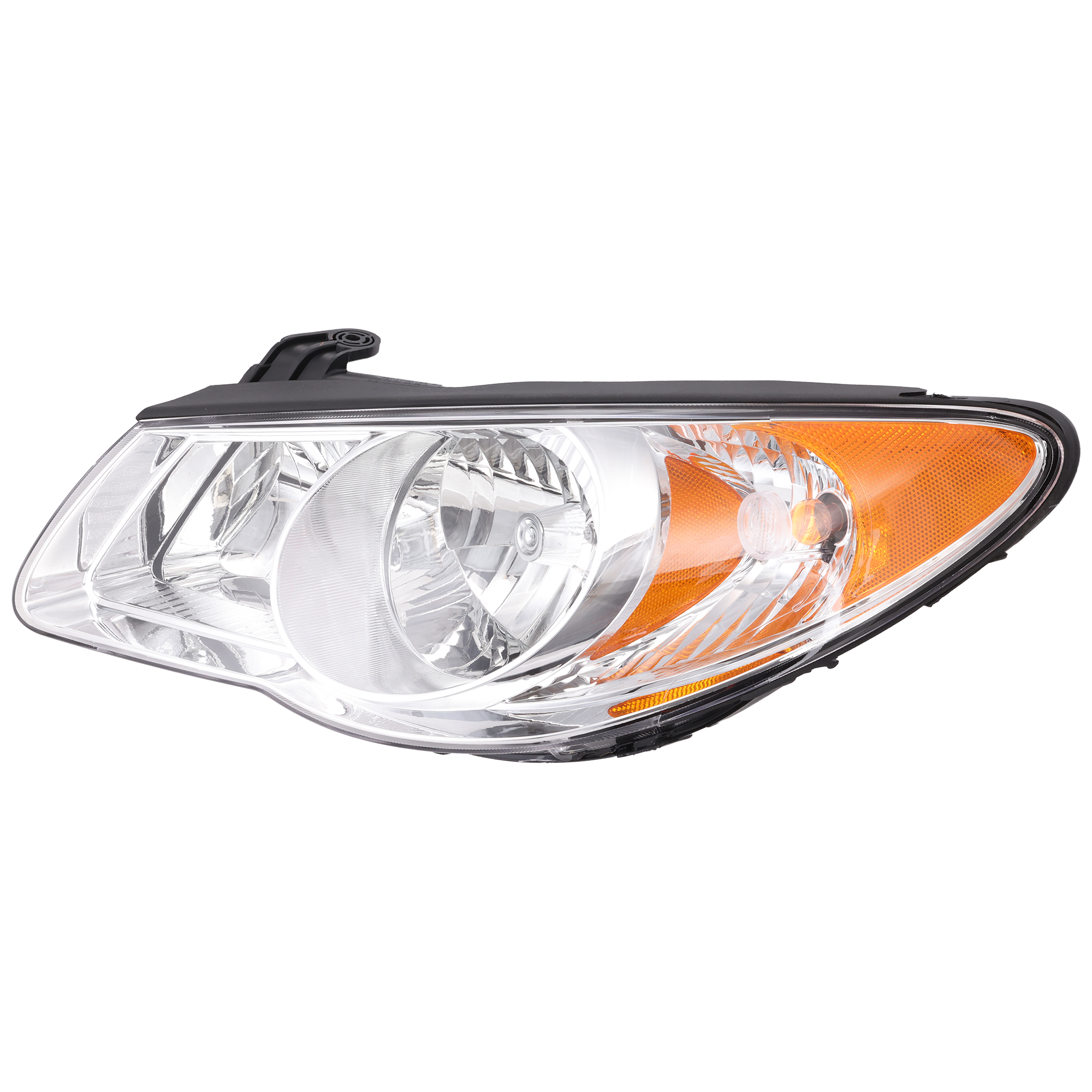 AM ELANTRA 10-10 HEAD LAMP LH Assembly Halogen Sedan SKU REPH100124 Partslink HY2502153 OEM 921012H051