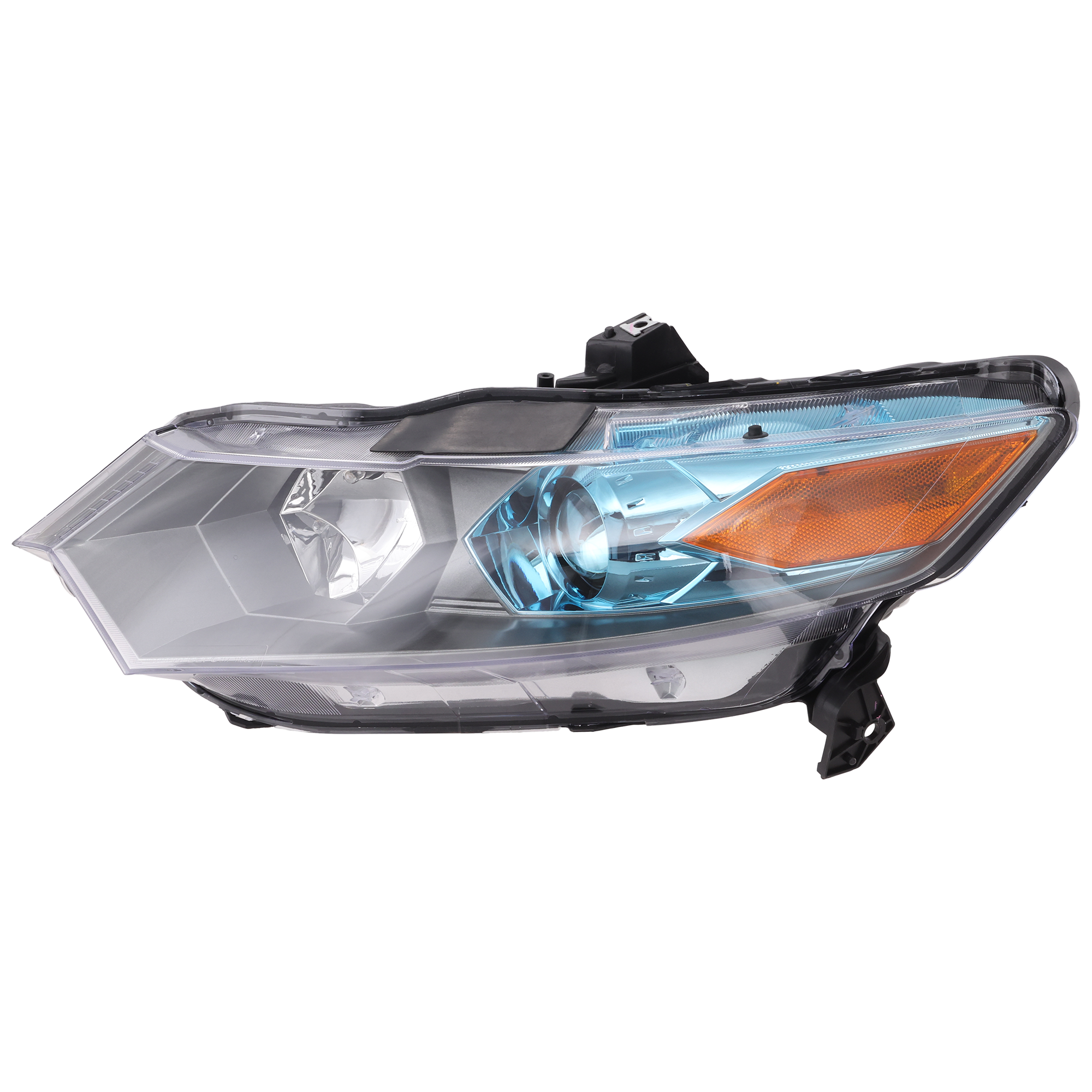 AM INSIGHT 10-11 HEAD LAMP LH Assembly Halogen CAPA SKU REPH100126Q Partslink HO2502139C OEM 33150TM8A01