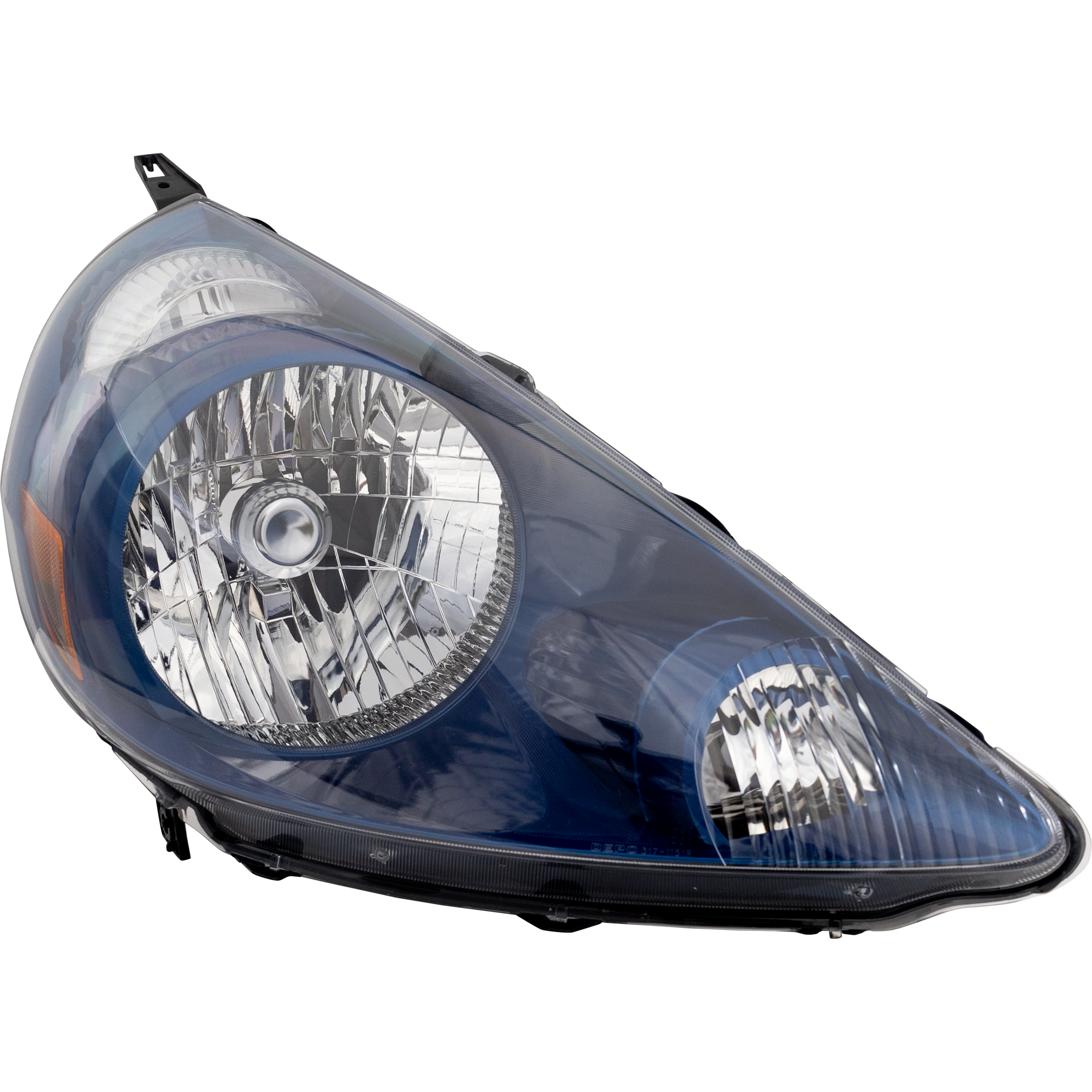 AM FIT 07-08 HEAD LAMP RH Lens and Housing Halogen Vivid Blue Interior Code B520P CAPA SKU REPH100173Q Partslink HO2503132C OEM 33101SLNA01ZA