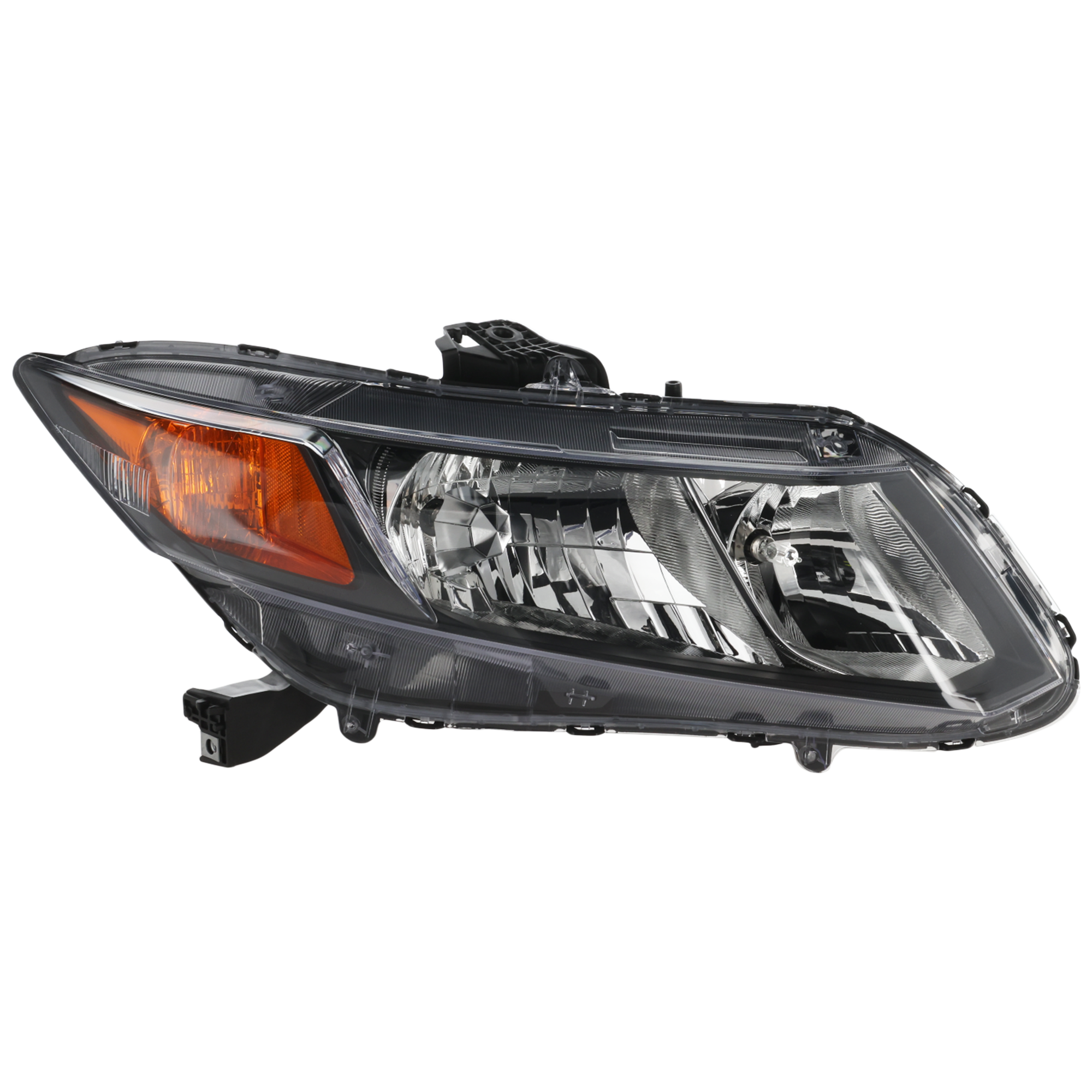 AM CIVIC 12-12 HEAD LAMP RH Assembly Halogen Exc. Hybrid Model Coupe Sedan SKU REPH100197 Partslink HO2503144 OEM 33100TR0A01