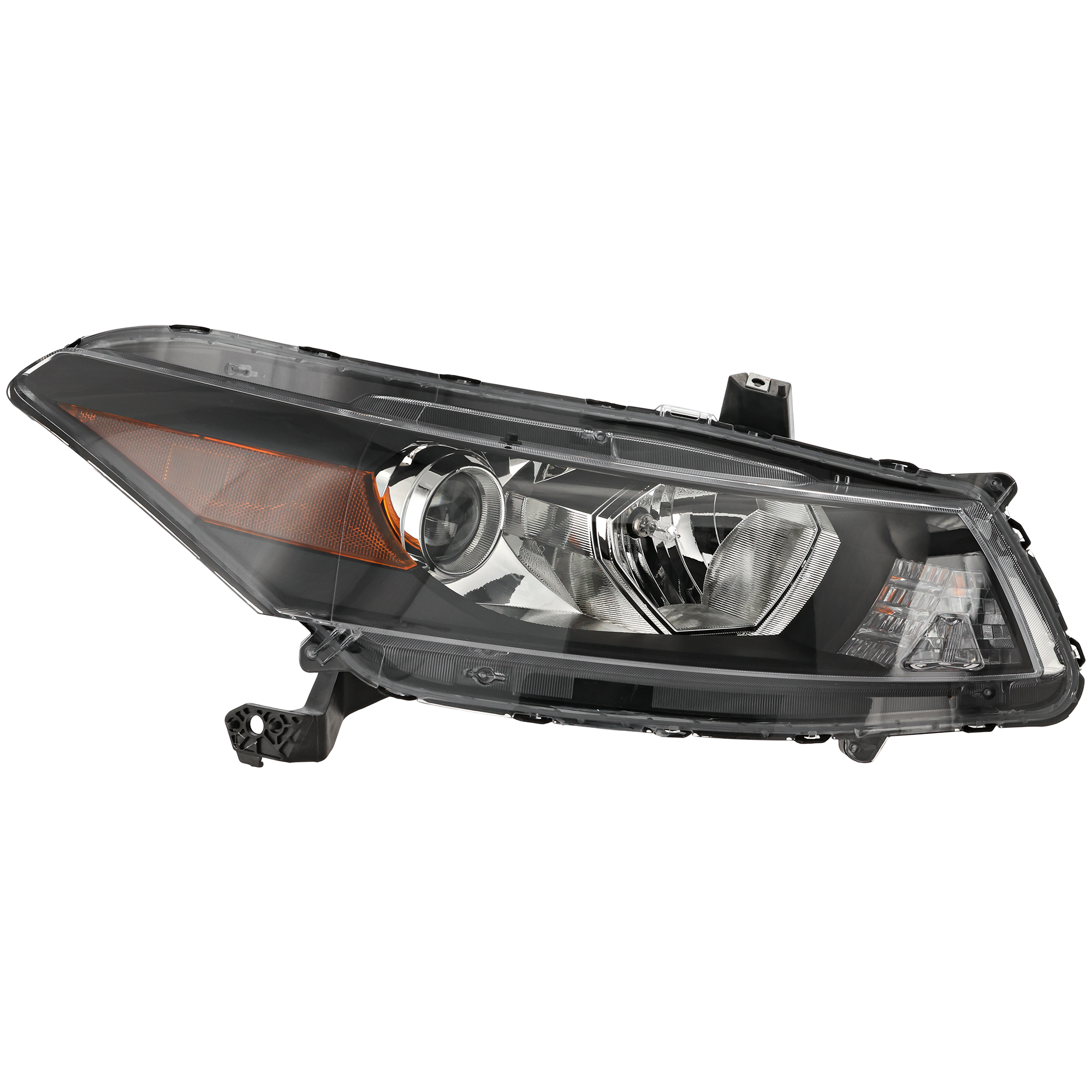 AM ACCORD 08-12 HEAD LAMP RH Assembly Halogen Raised Contour Turn Signal Coupe SKU REPH100307 Partslink HO2503141 HO2503135 OEM 33100TE0A11-33100TE0A01
