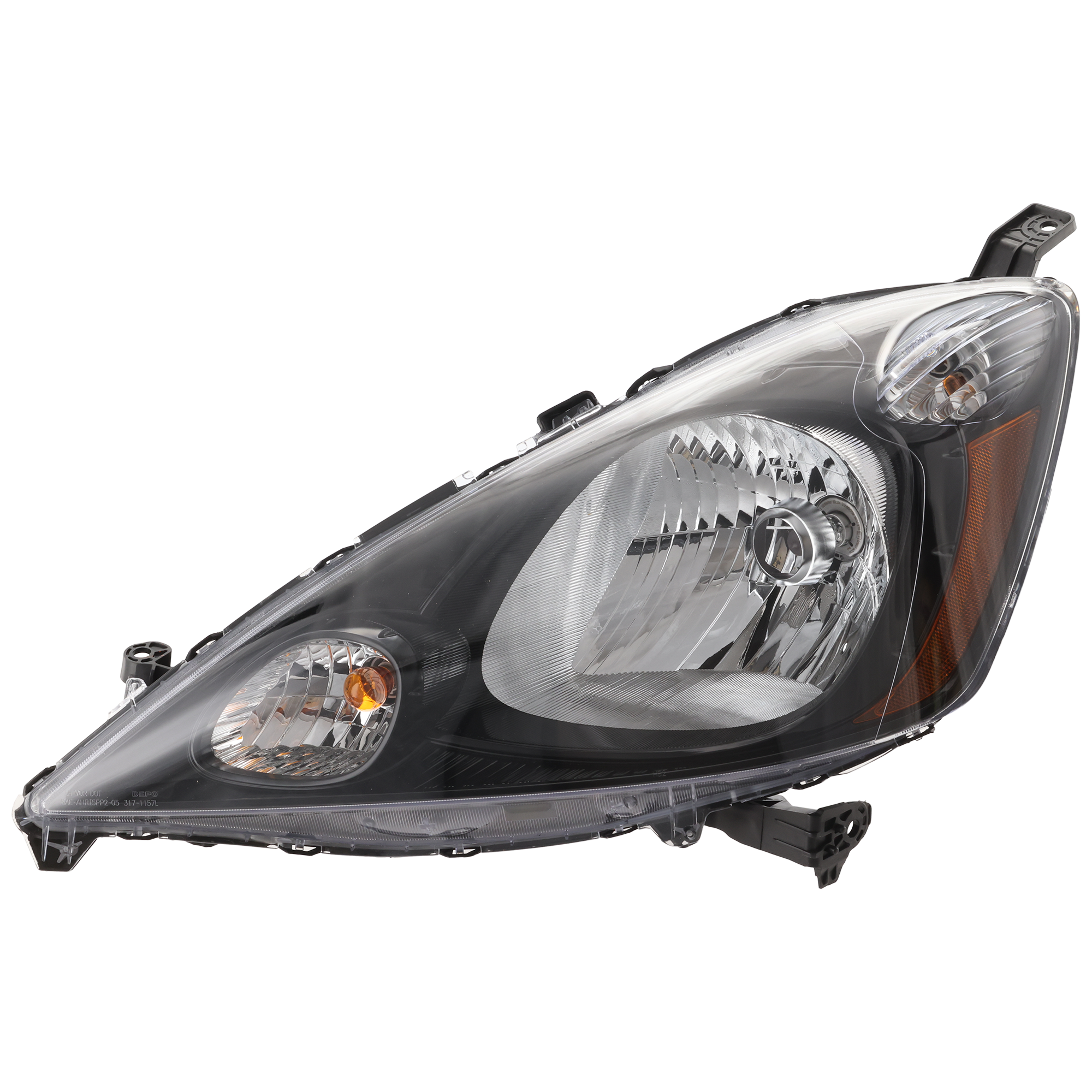 AM FIT 12-14 HEAD LAMP LH Assembly Halogen Sport Model CAPA SKU REPH100316Q Partslink HO2502146C OEM 33150TK6A51