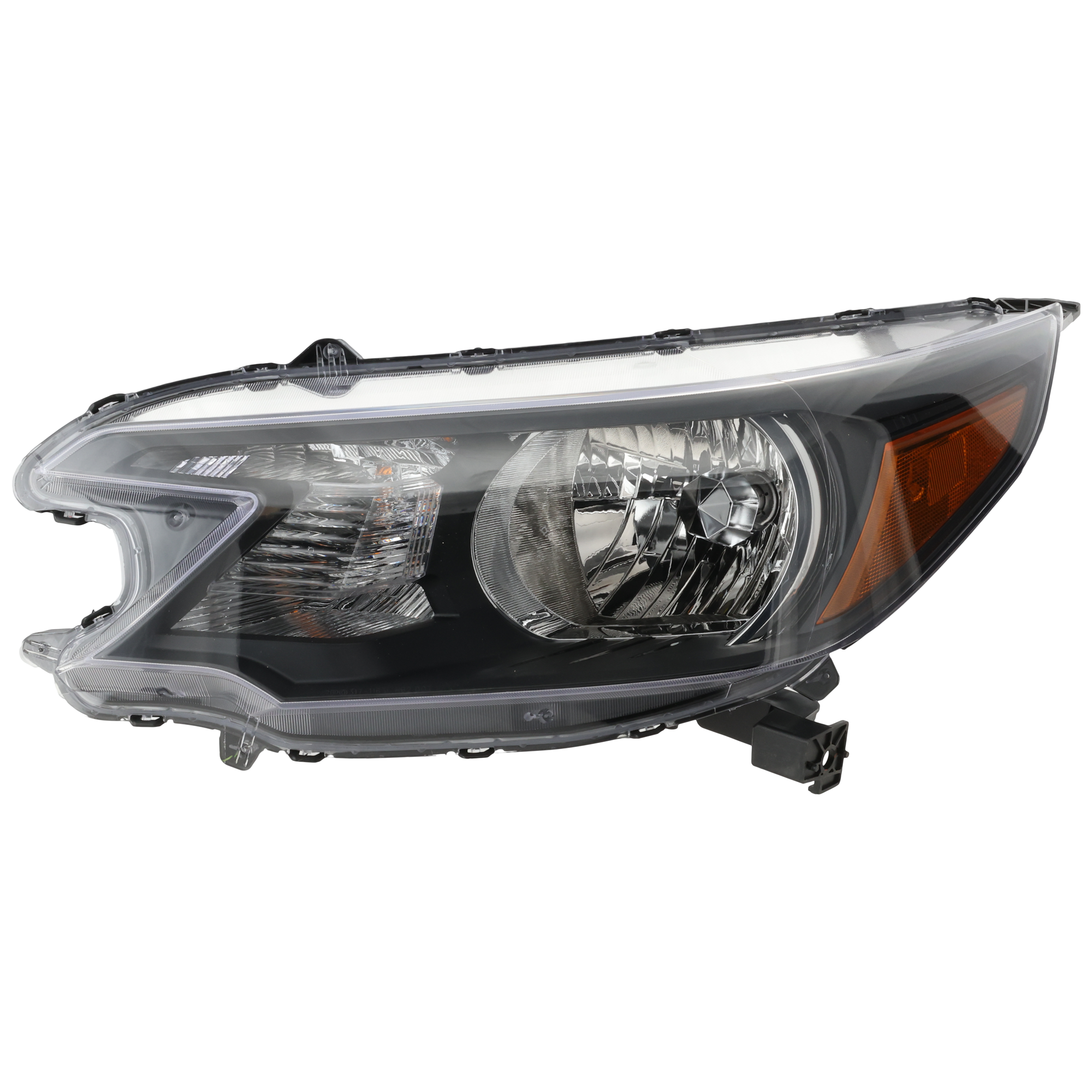 AM CR V 12-14 HEAD LAMP LH Assembly Halogen CAPA SKU REPH100318Q Partslink HO2502148C OEM 33150T0AA01