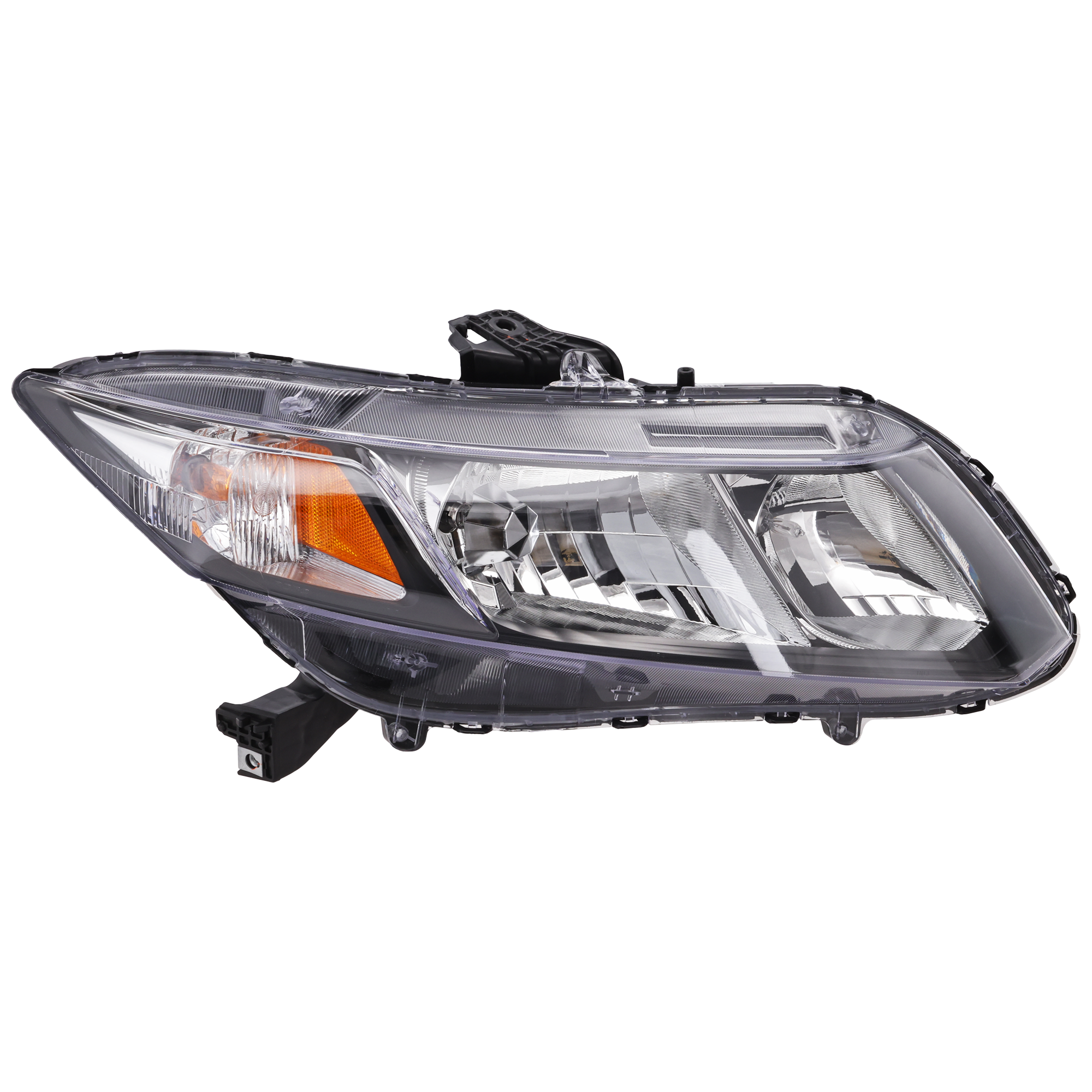 AM CIVIC 13-15 HEAD LAMP RH Assembly Halogen Coupe 13-13 Sedan CAPA SKU REPH100323Q Partslink HO2503150C OEM 33100TR0A51