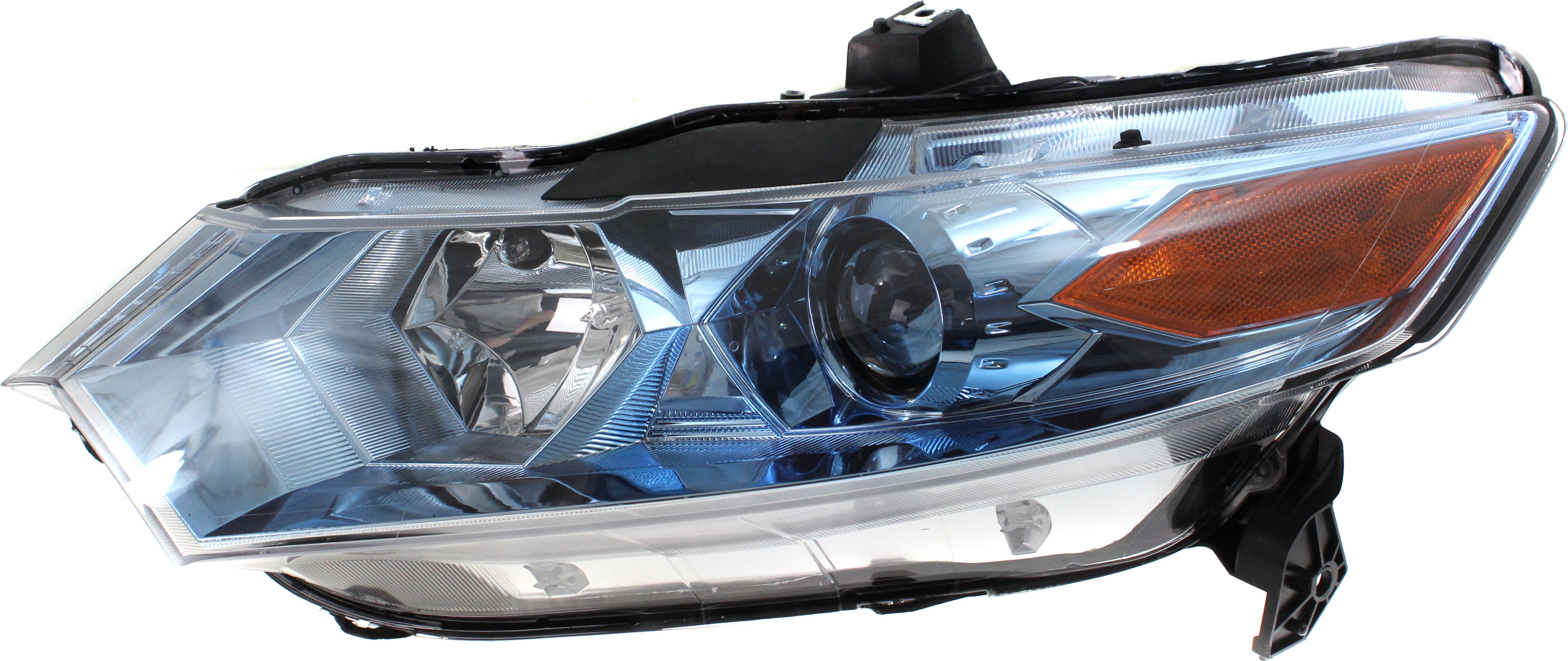 AM INSIGHT 12-14 HEAD LAMP LH Assembly Halogen CAPA SKU REPH100332Q Partslink HO2502149C OEM 33150TM8A51