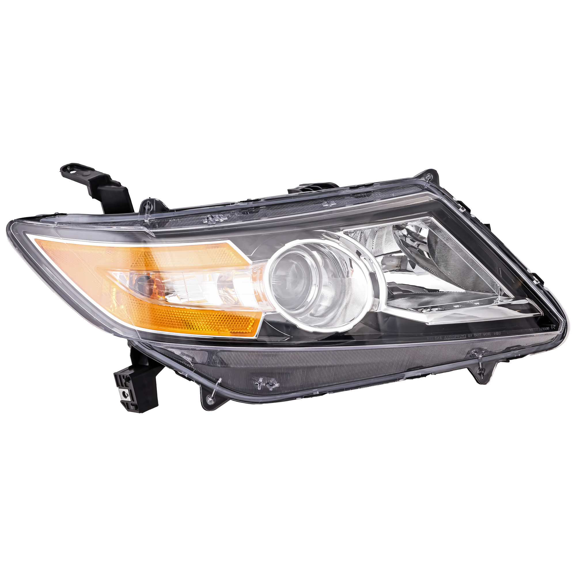 AM ODYSSEY 14-17 HEAD LAMP RH Assembly Halogen CAPA SKU REPH100337Q Partslink HO2503154C OEM 33100TK8A02
